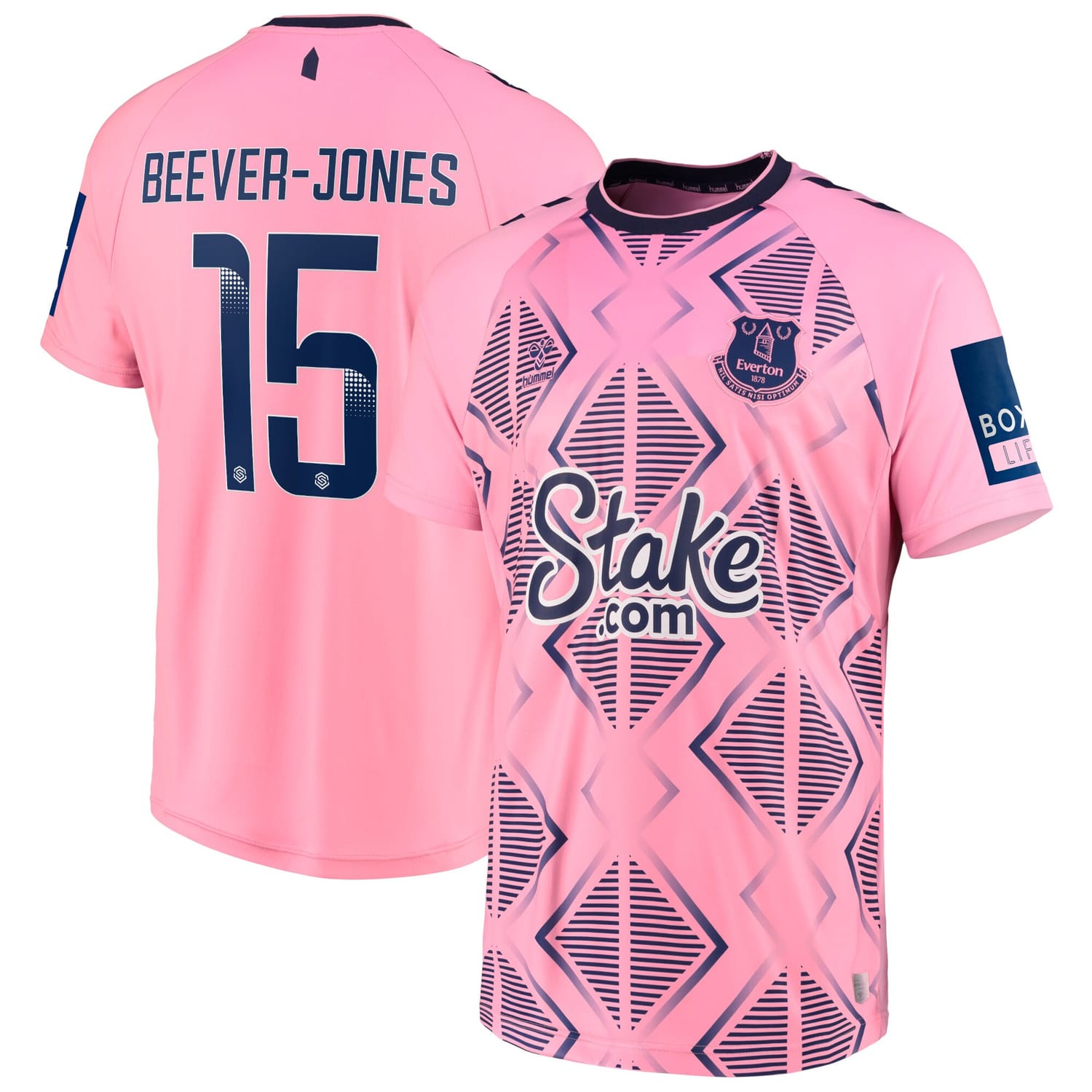 Premier League Everton Away WSL Jersey Shirt 2022-23 player Aggie Beever-Jones 15 printing for Men