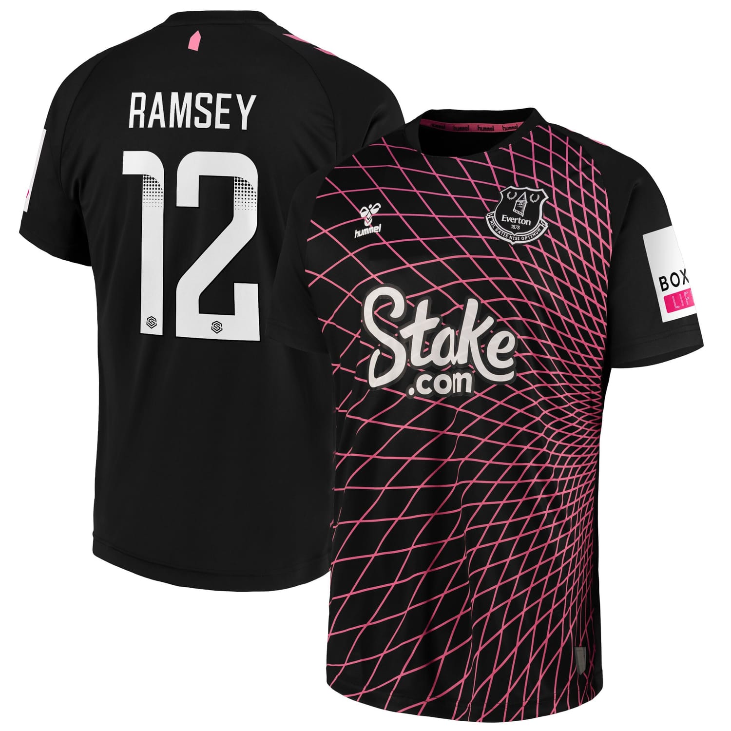 Premier League Everton Away Goalkeeper WSL Jersey Shirt 2022-23 player Emily Ramsey 12 printing for Men