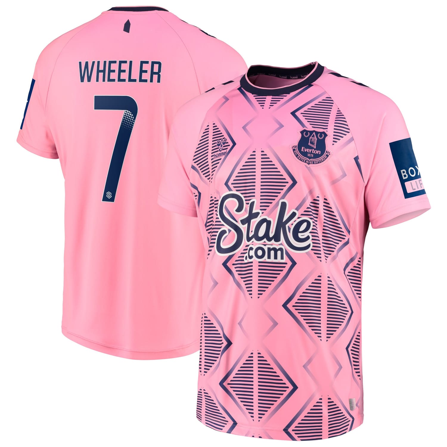 Premier League Everton Away WSL Jersey Shirt 2022-23 player Clare Wheeler 7 printing for Men