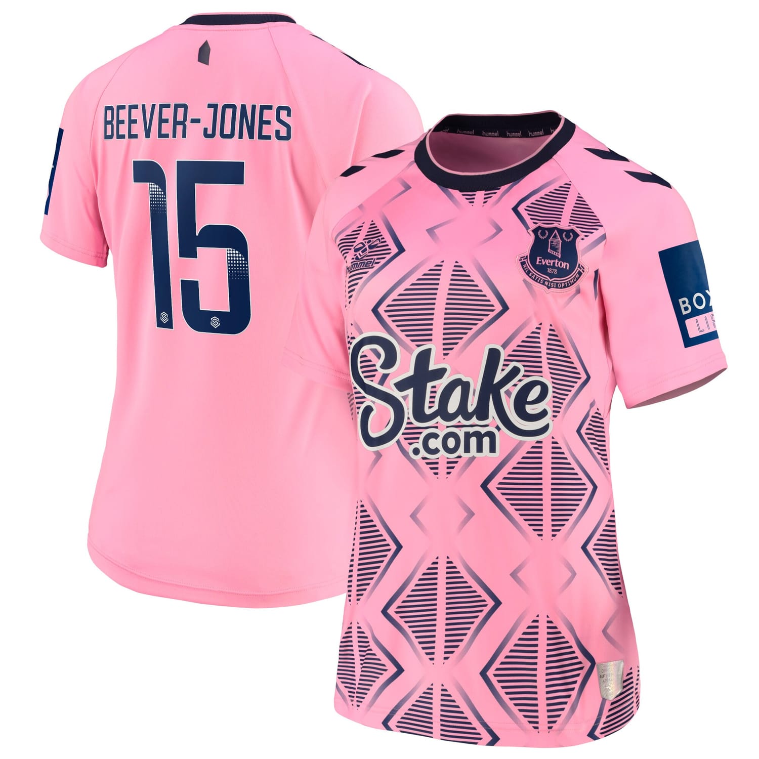 Premier League Everton Away WSL Jersey Shirt 2022-23 player Aggie Beever-Jones 15 printing for Women