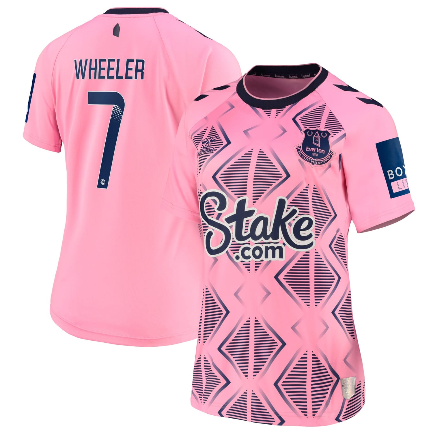 Premier League Everton Away WSL Jersey Shirt 2022-23 player Clare Wheeler 7 printing for Women