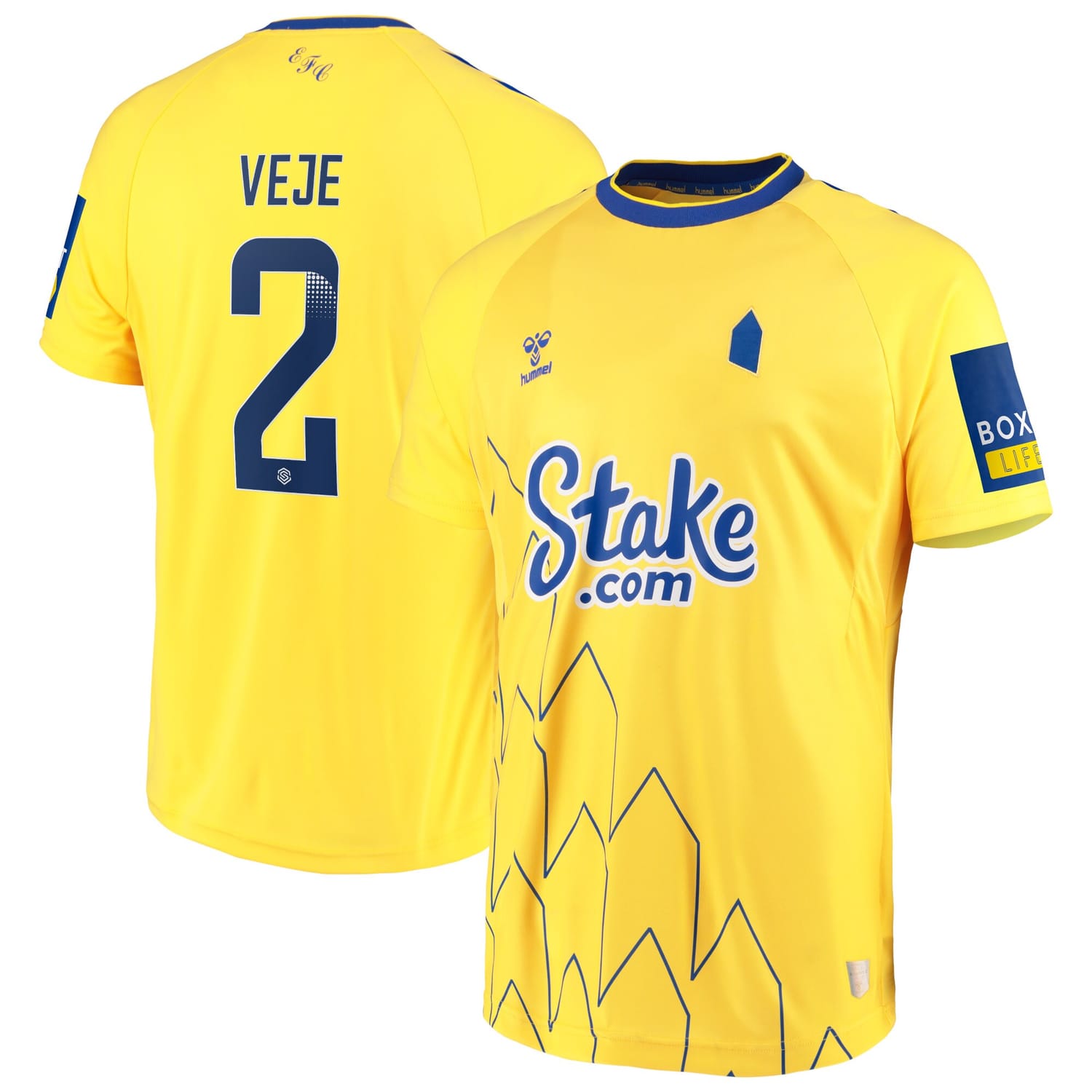 Premier League Everton Third WSL Jersey Shirt 2022-23 player Katrine Veje 2 printing for Men