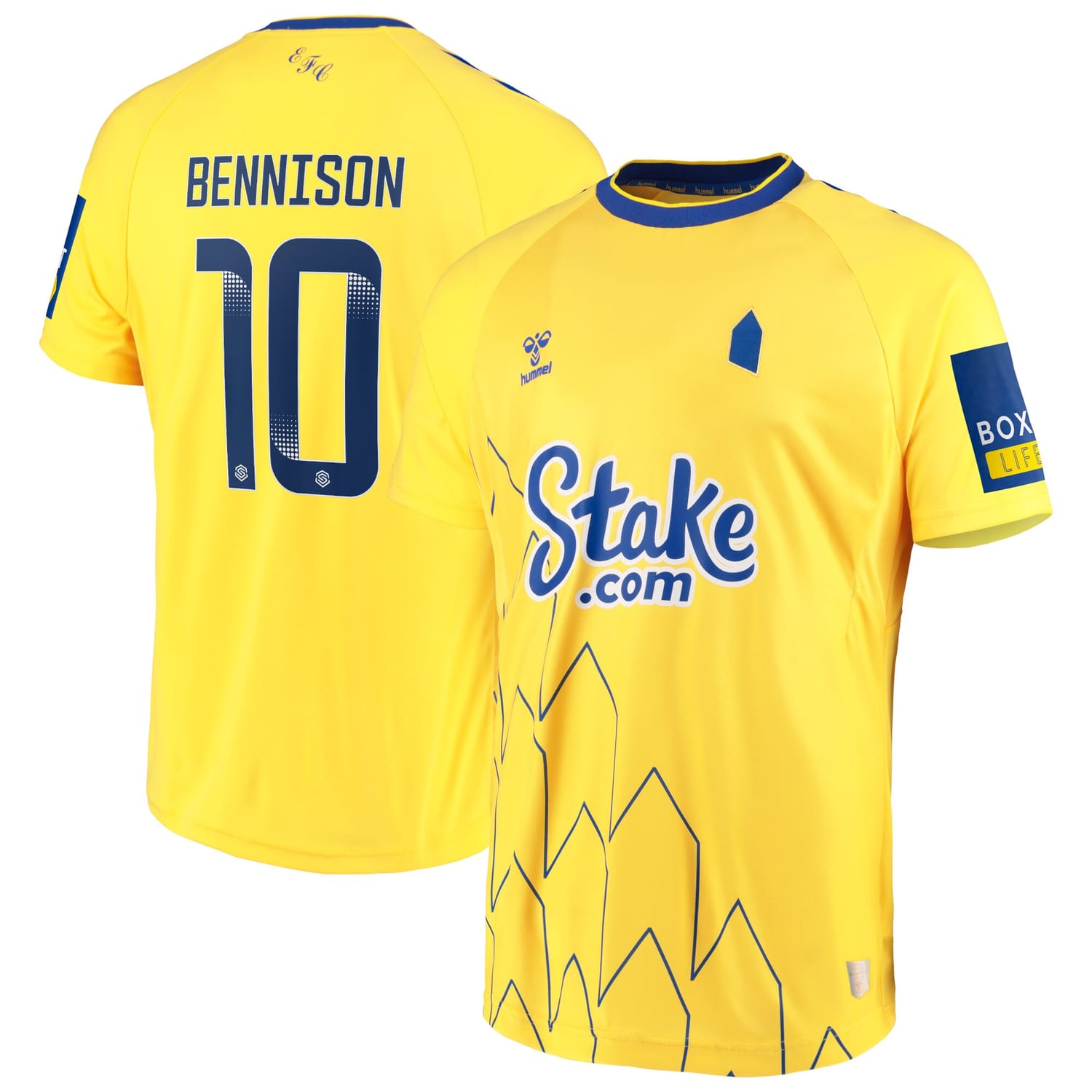 Premier League Everton Third WSL Jersey Shirt 2022-23 player Hanna Bennison 10 printing for Men