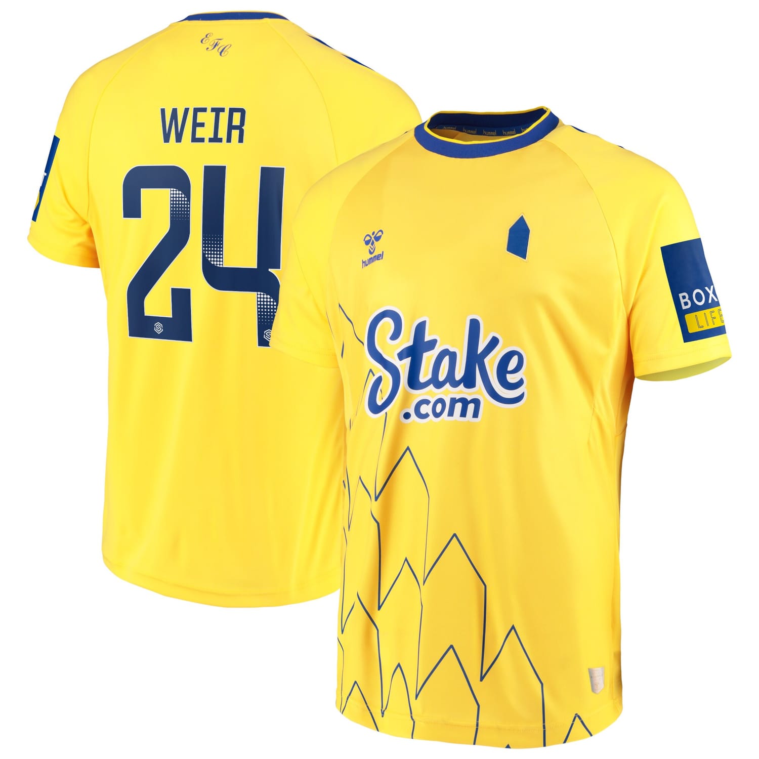 Premier League Everton Third WSL Jersey Shirt 2022-23 player Kenzie Weir 24 printing for Men