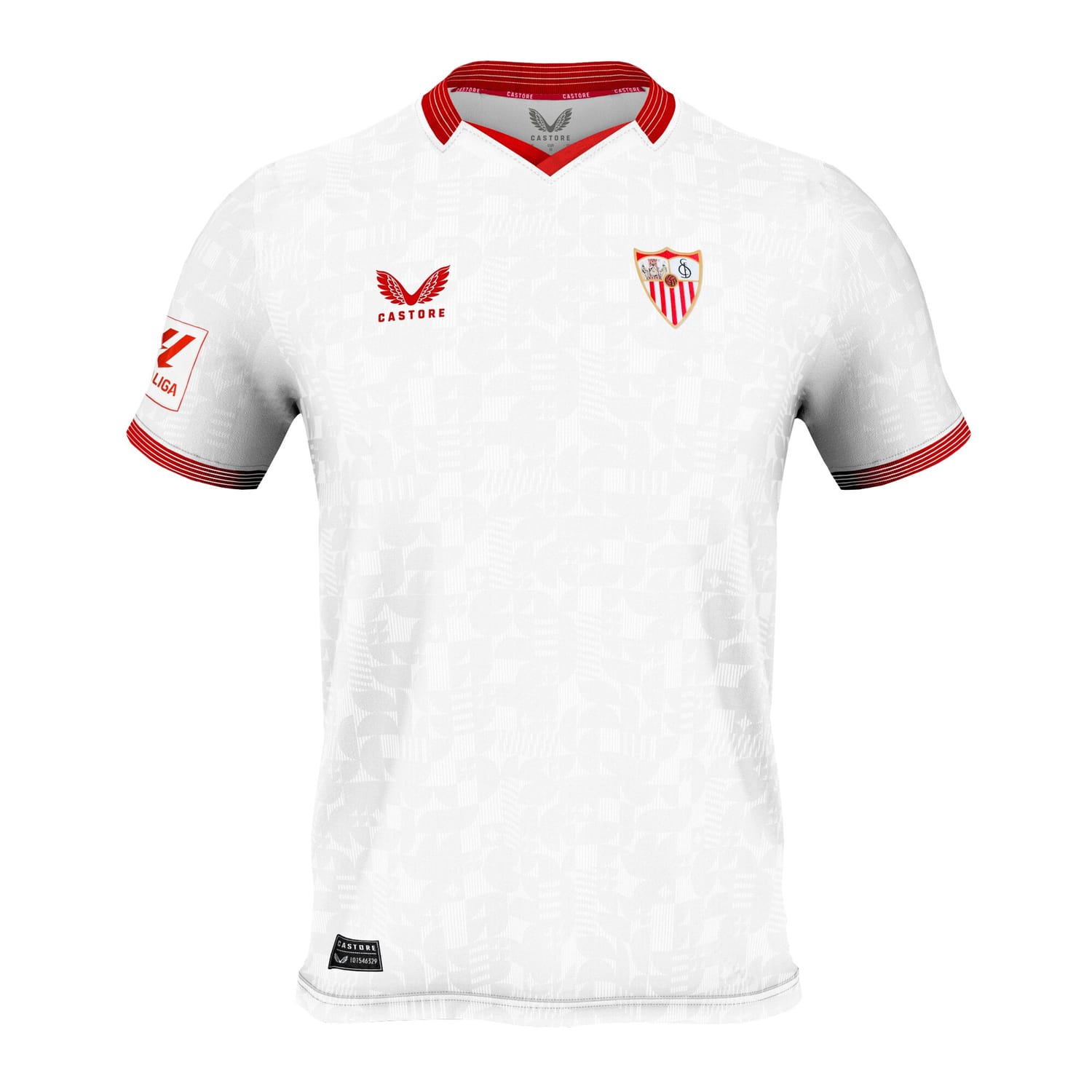 La Liga Sevilla Home Jersey Shirt 2023-24 for Men