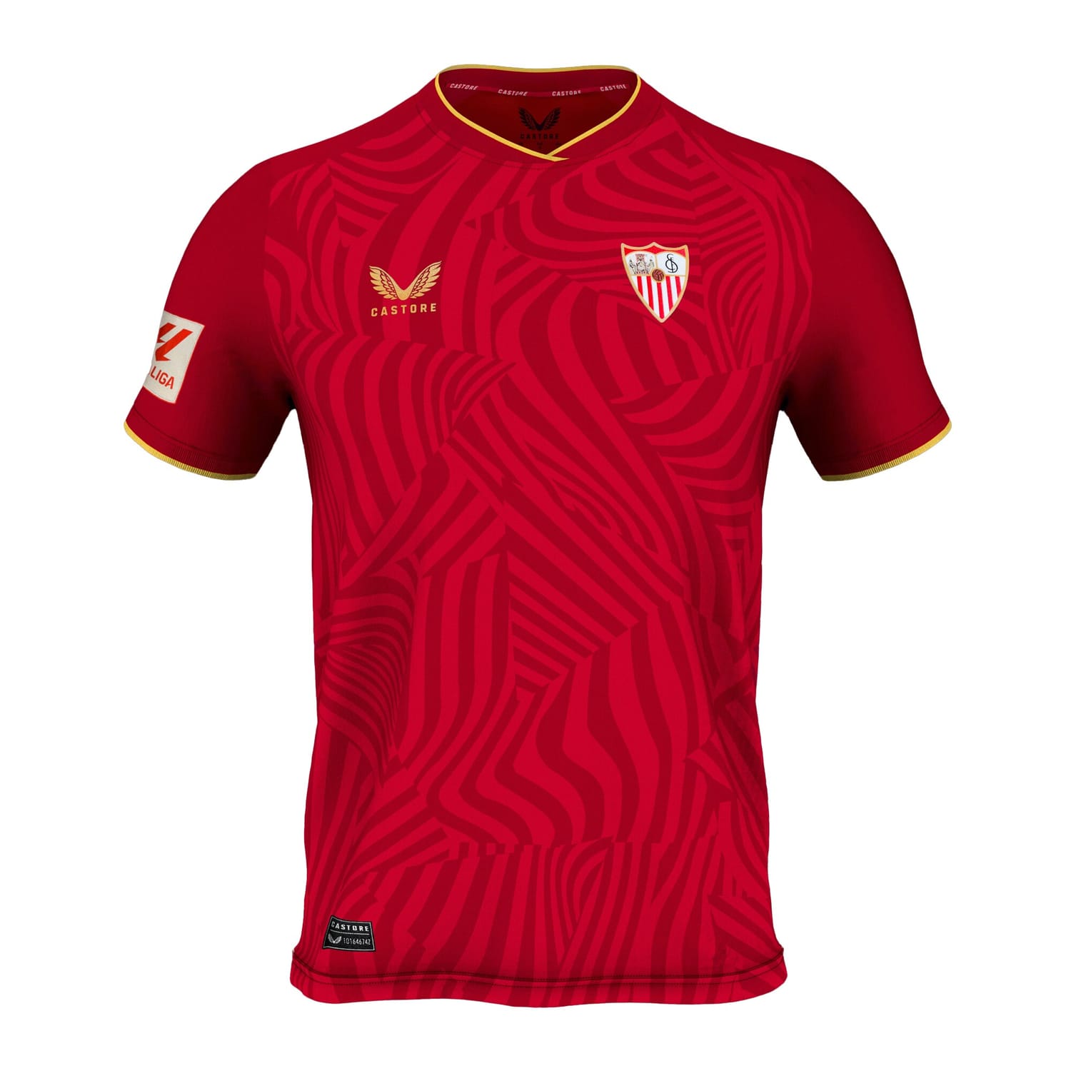 La Liga Sevilla Away Jersey Shirt 2023-24 for Men