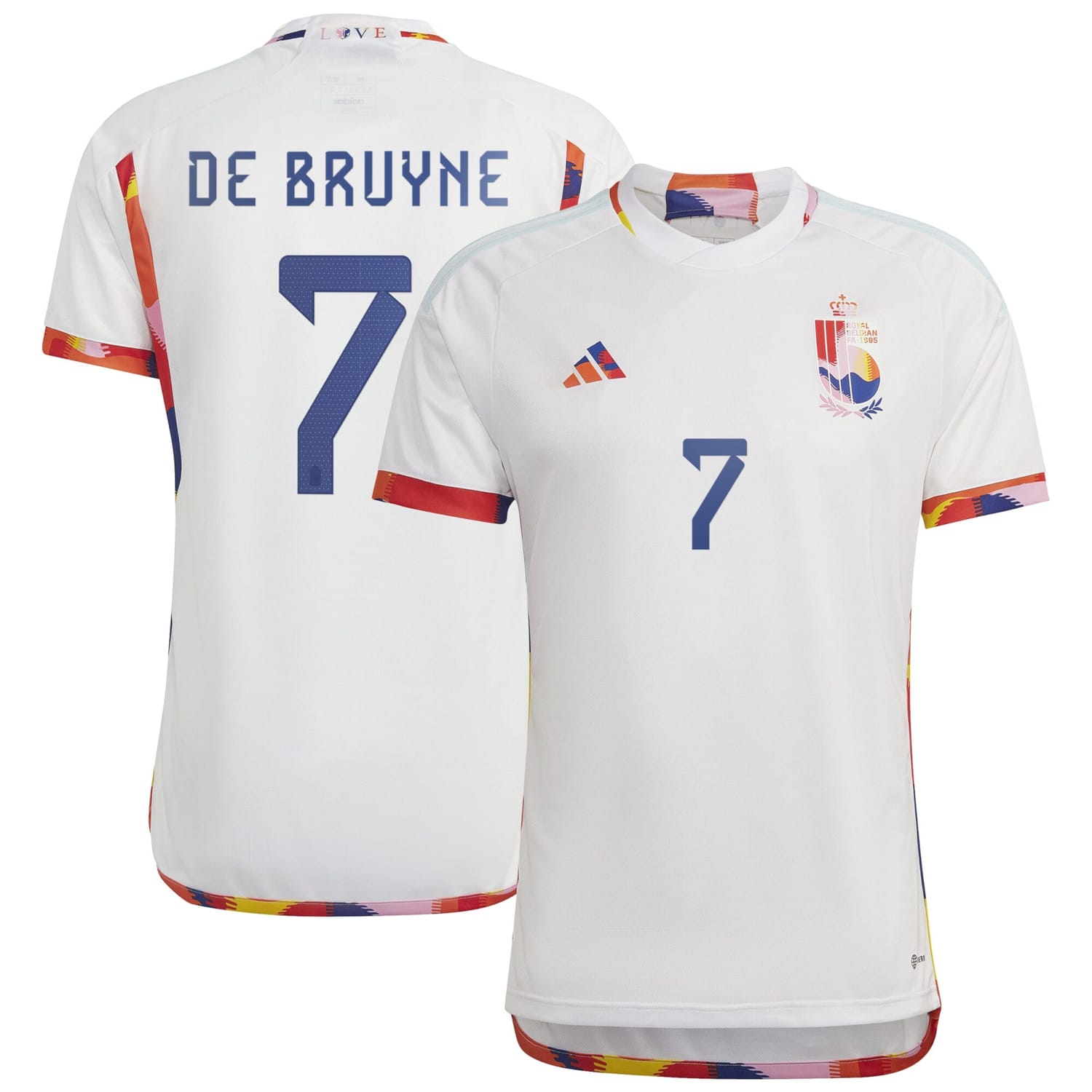 Belgium National Team Away Jersey Shirt player Kevin De Bruyne 7 printing for Men