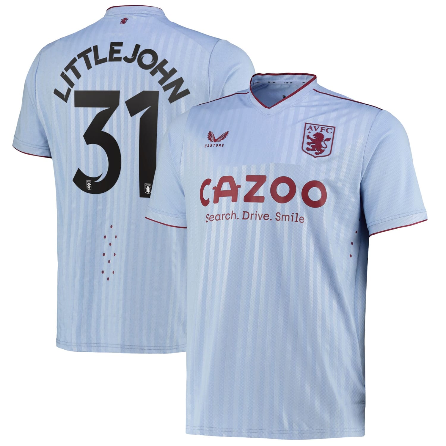 Premier League Aston Villa Away Cup Pro Jersey Shirt 2022-23 player Ruesha Littlejohn 31 printing for Men