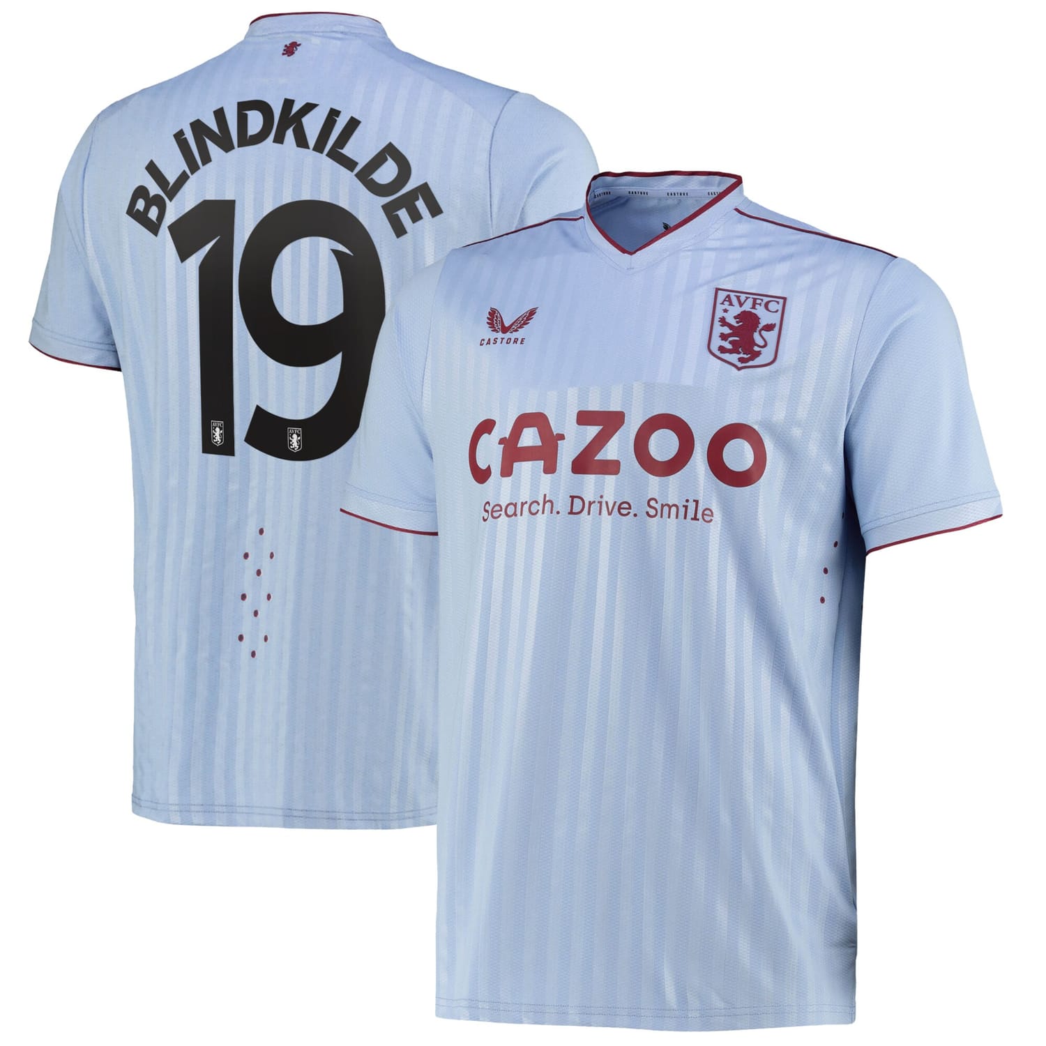 Premier League Aston Villa Away Cup Pro Jersey Shirt 2022-23 player Laura Blindkilde 19 printing for Men