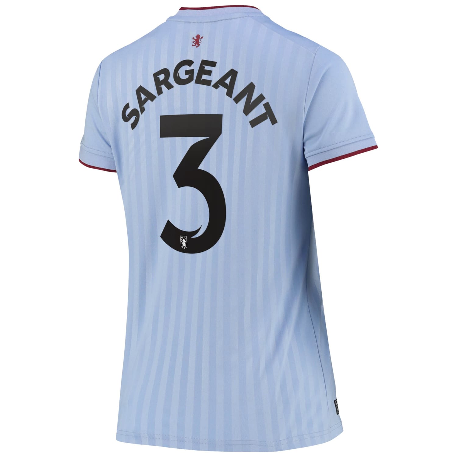 Premier League Aston Villa Away Cup Jersey Shirt 2022-23 player Meaghan Sargeant 3 printing for Women