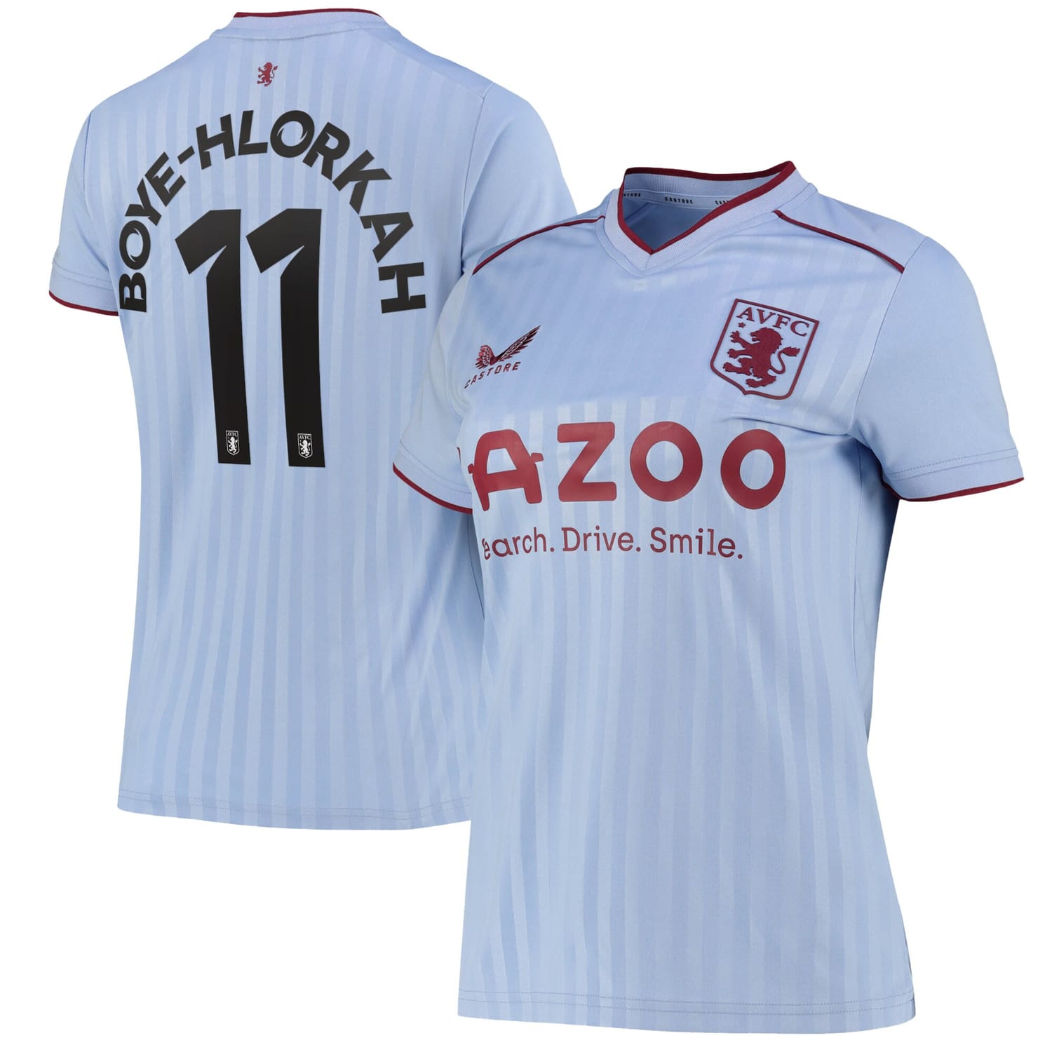 Premier League Aston Villa Away Cup Jersey Shirt 2022-23 player Chantelle Boye-Hlorkah 11 printing for Women
