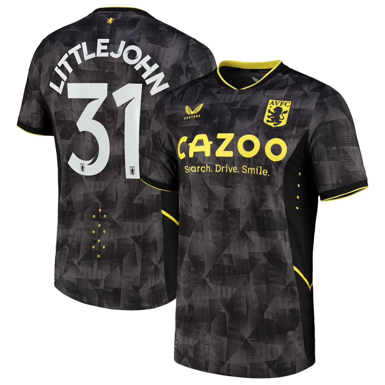 Premier League Aston Villa Third Cup Jersey Shirt 2022-23 player Ruesha Littlejohn 31 printing for Men