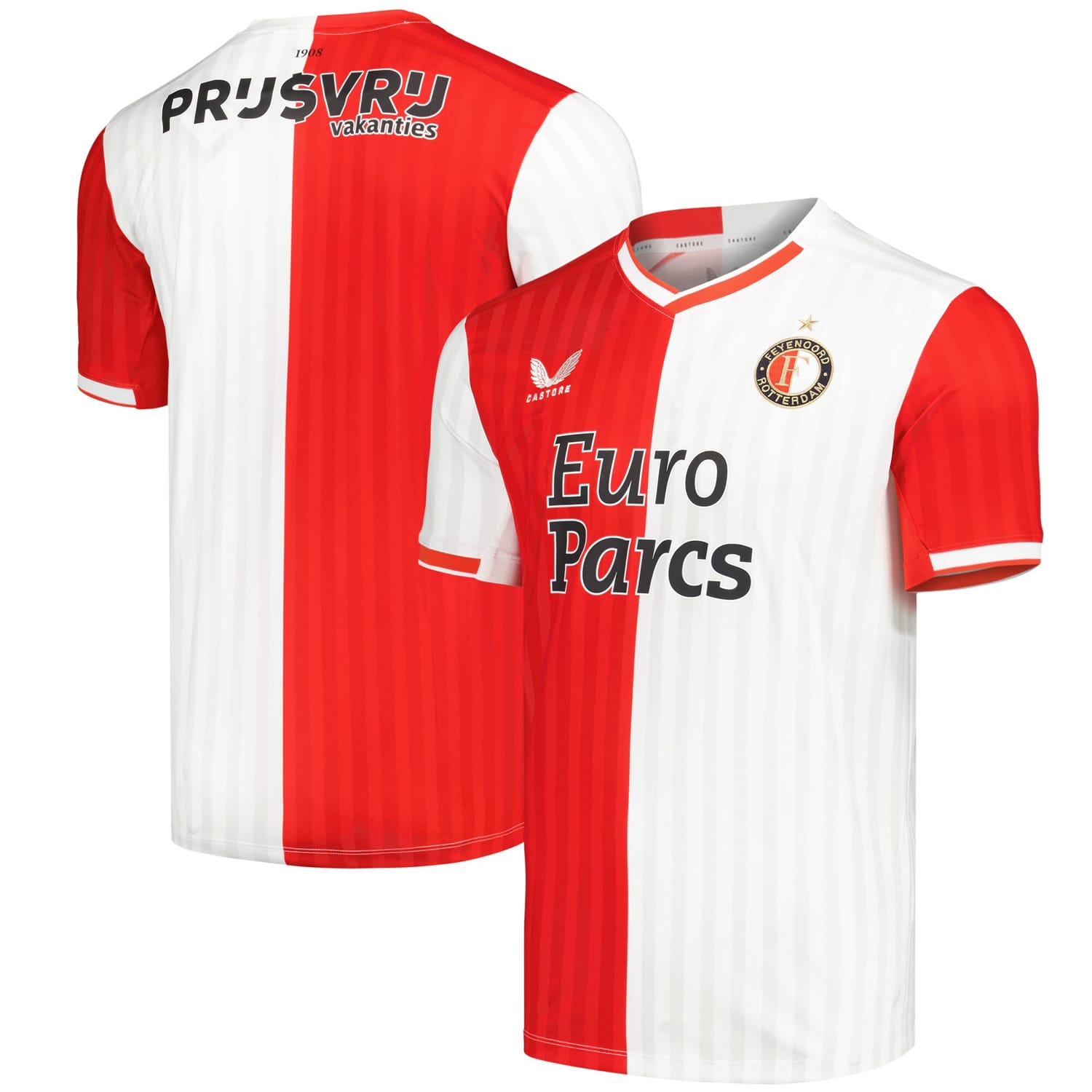 Eredivisie Feyenoord Home Jersey Shirt 2023-24 for Men