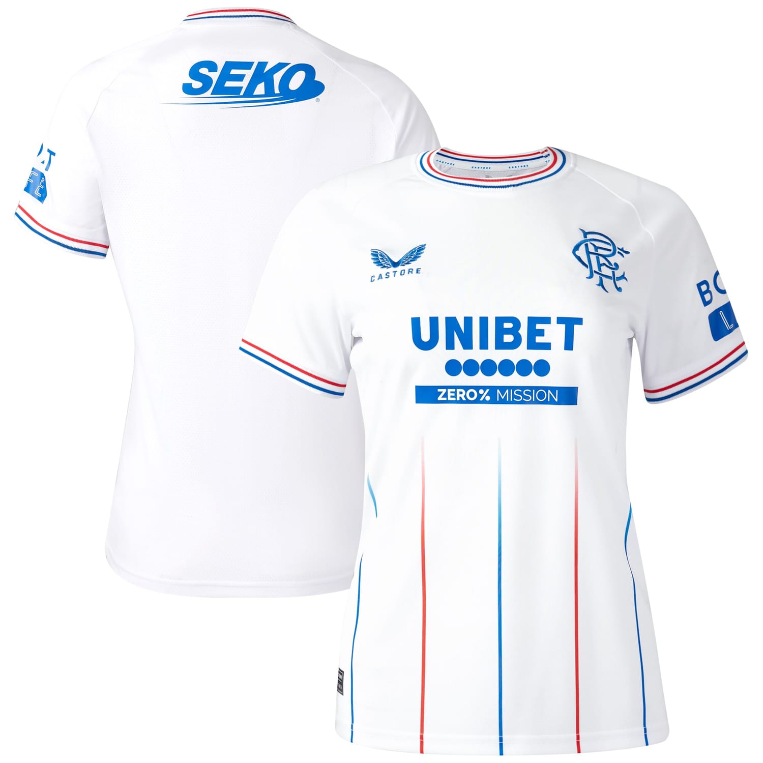 Scottish Premiership Rangers FC Away Jersey Shirt 2023-24 for Women
