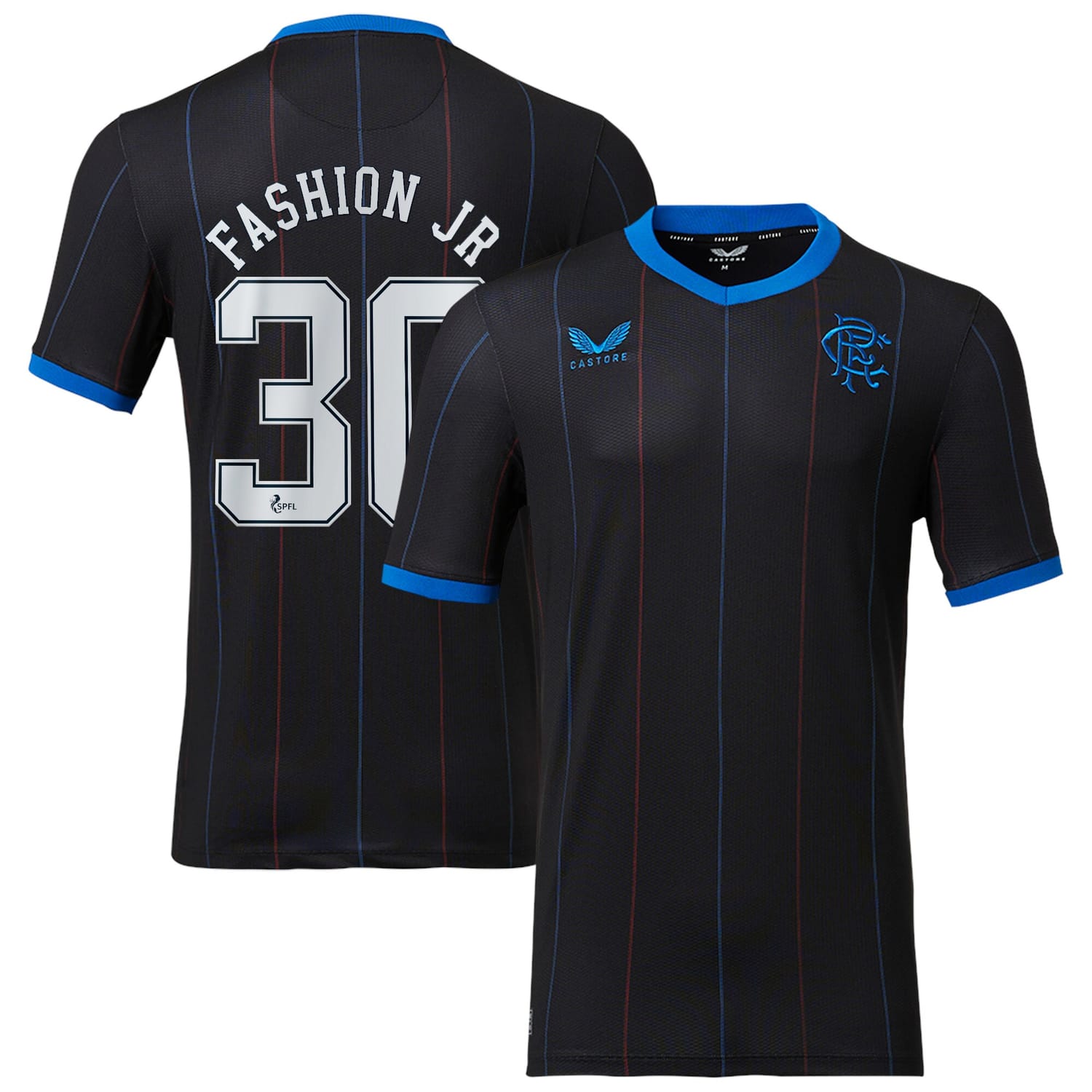 Scottish Premiership Rangers FC Fourth Pro Jersey Shirt 2022-23 player Fashion Jr 30 printing for Men