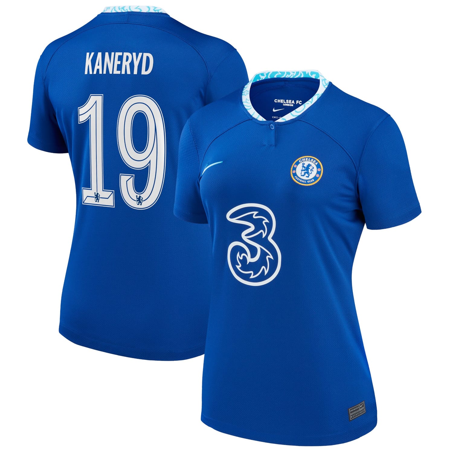 Premier League Chelsea Home Cup Jersey Shirt 2022-23 player Johanna Rytting Kaneryd 19 printing for Women
