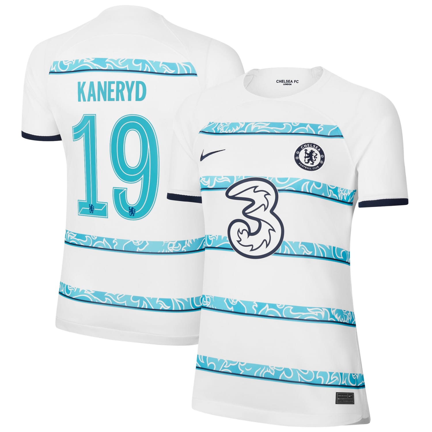 Premier League Chelsea Away Cup Jersey Shirt 2022-23 player Johanna Rytting Kaneryd 19 printing for Women