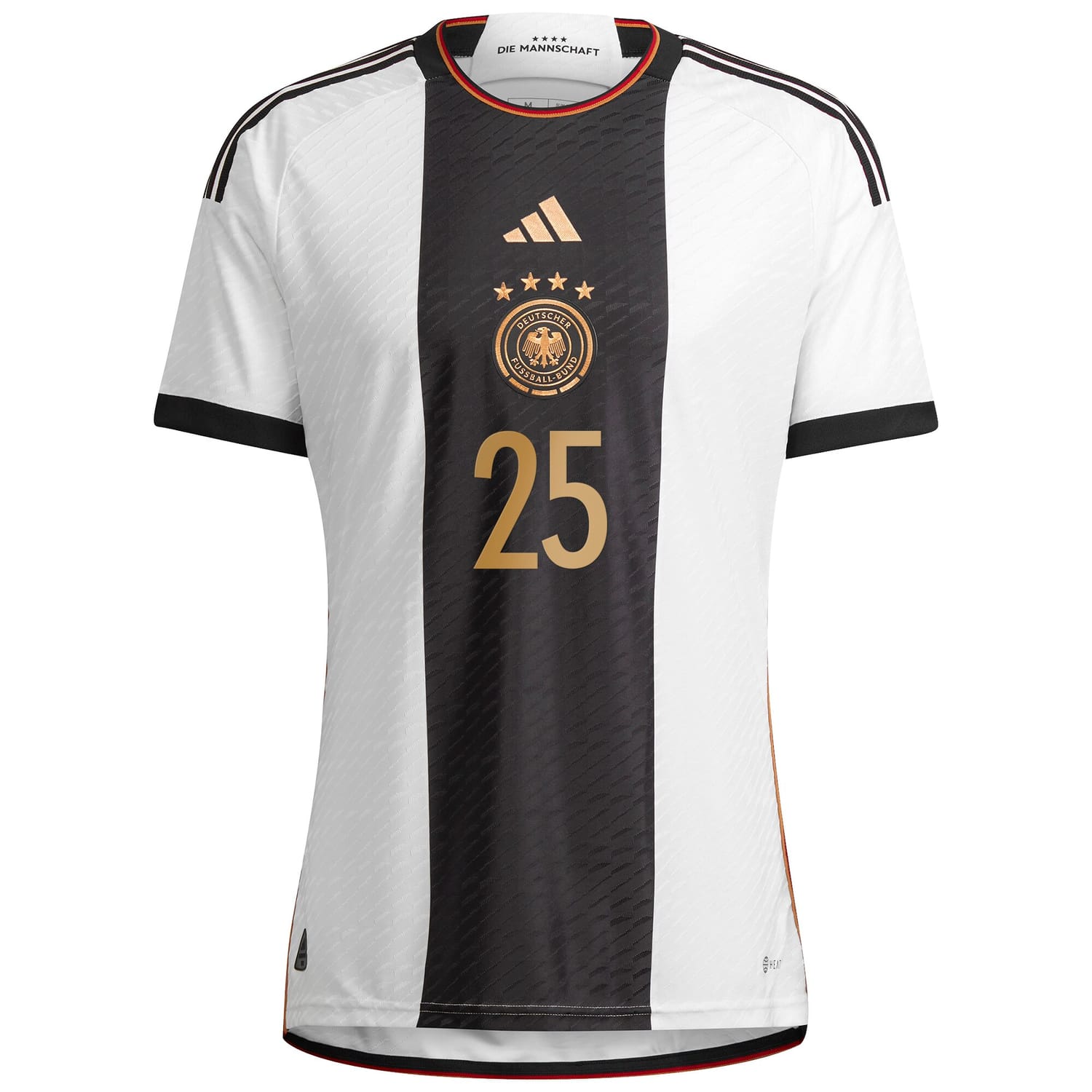 Germany National Team Home Authentic Jersey Shirt 2022 player Armel Bella-Kotchap 25 printing for Men
