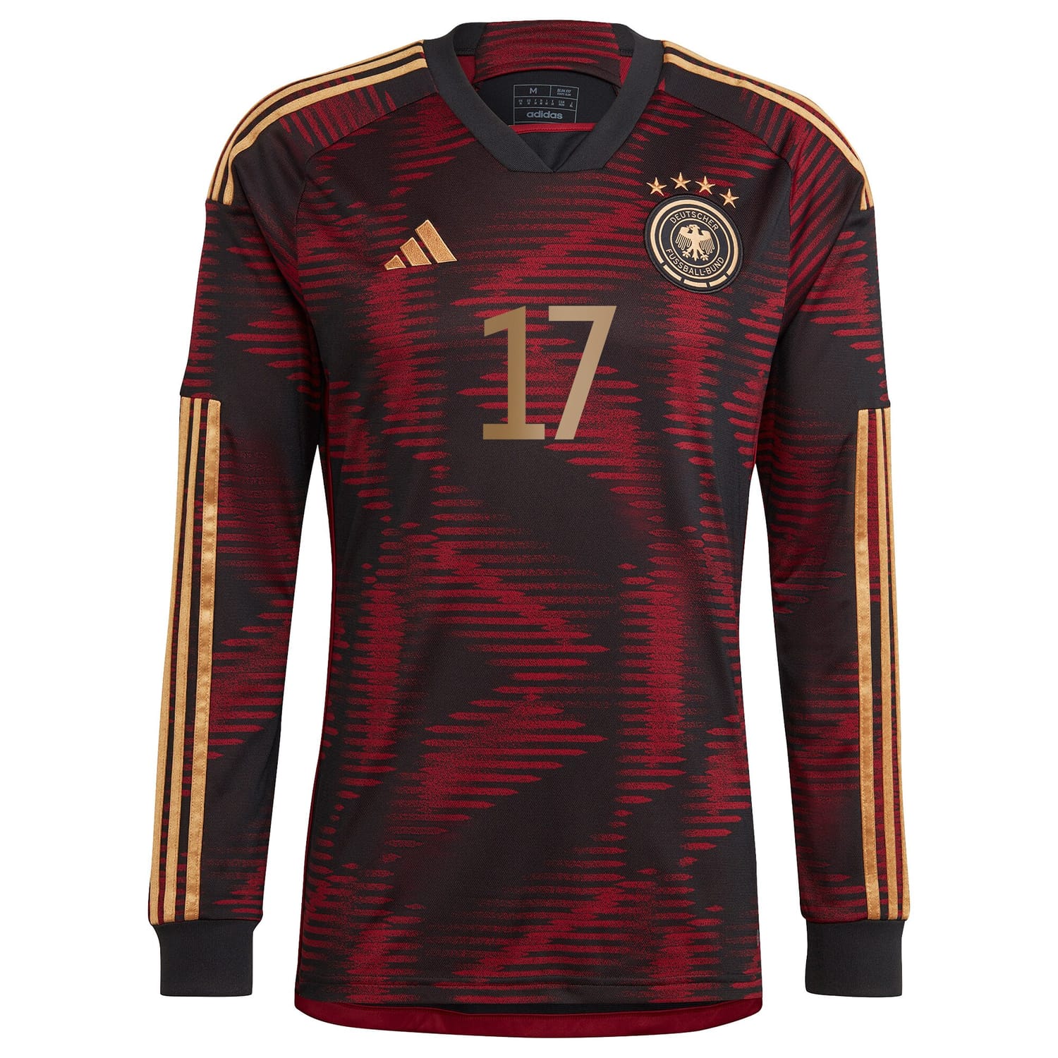 Germany National Team Away Jersey Shirt Long Sleeve 2022 player Julian Brandt 17 printing for Men