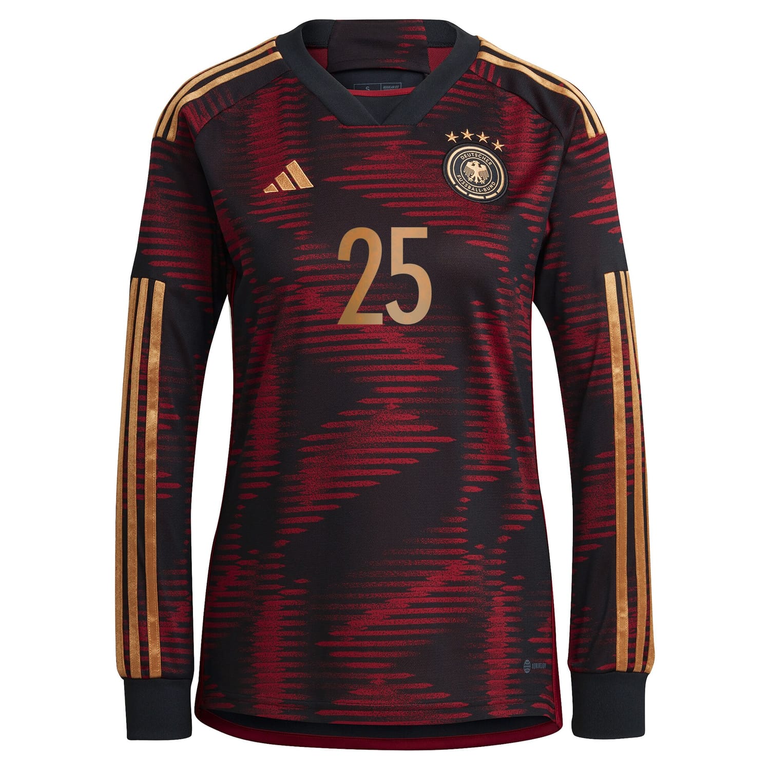 Germany National Team Away Jersey Shirt Long Sleeve 2022 player Armel Bella-Kotchap 25 printing for Women