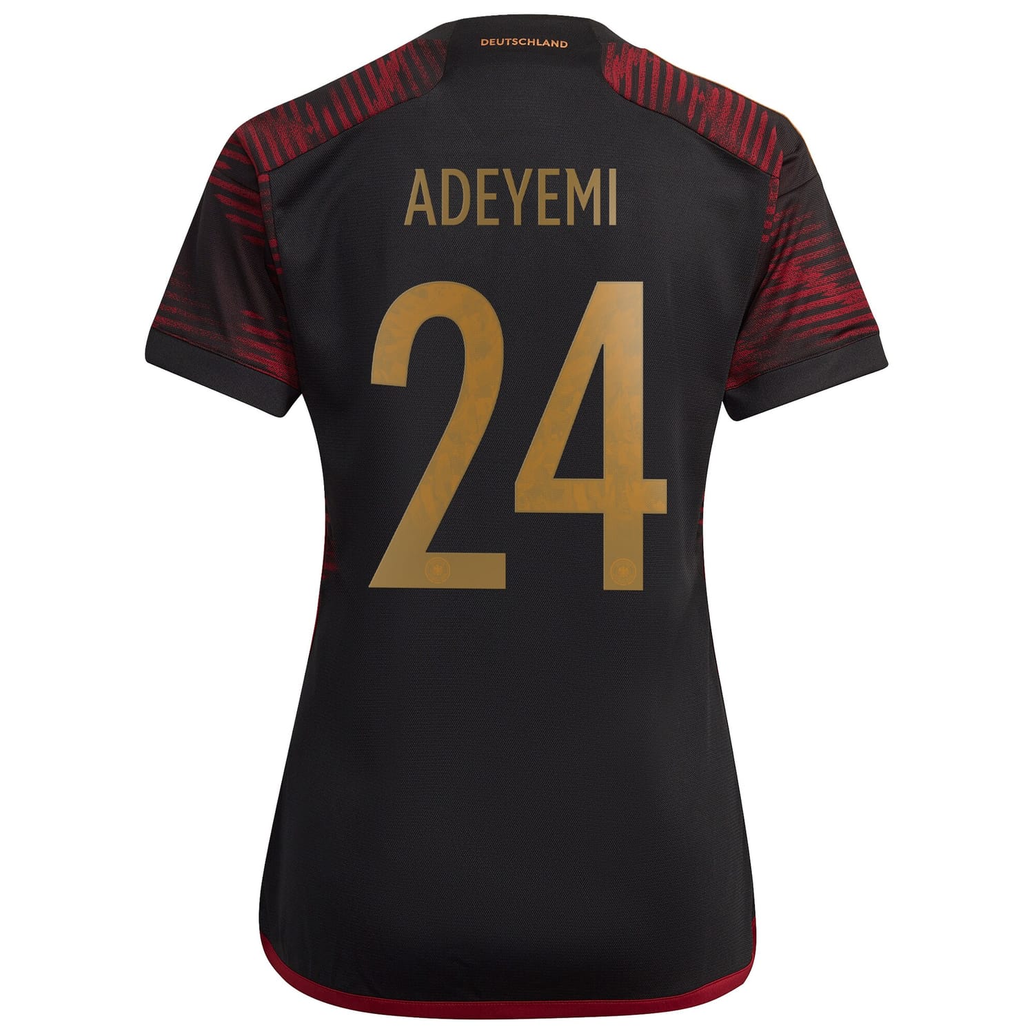 Germany National Team Away Jersey Shirt 2022 player Karim Adeyemi 24 printing for Women