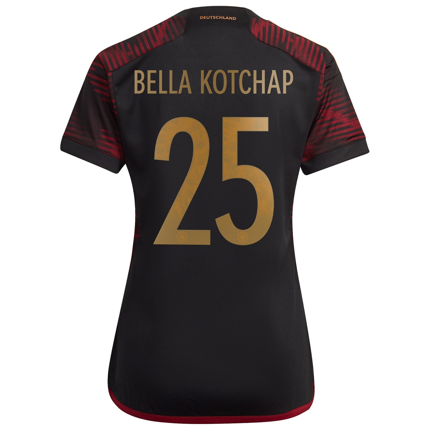 Germany National Team Away Jersey Shirt 2022 player Armel Bella-Kotchap 25 printing for Women