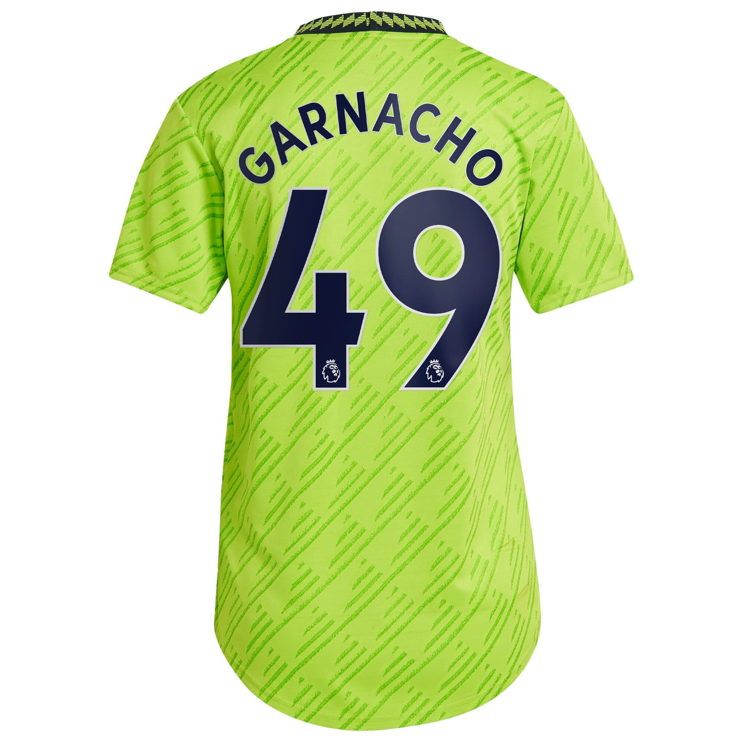 Premier League Manchester United Third Authentic Jersey Shirt 2022-23 player Alejandro Garnacho 49 printing for Women