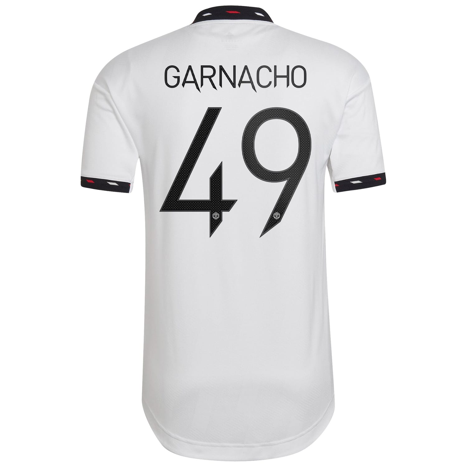 Premier League Manchester United Away Cup Authentic Jersey Shirt 2022-23 player Alejandro Garnacho 49 printing for Men