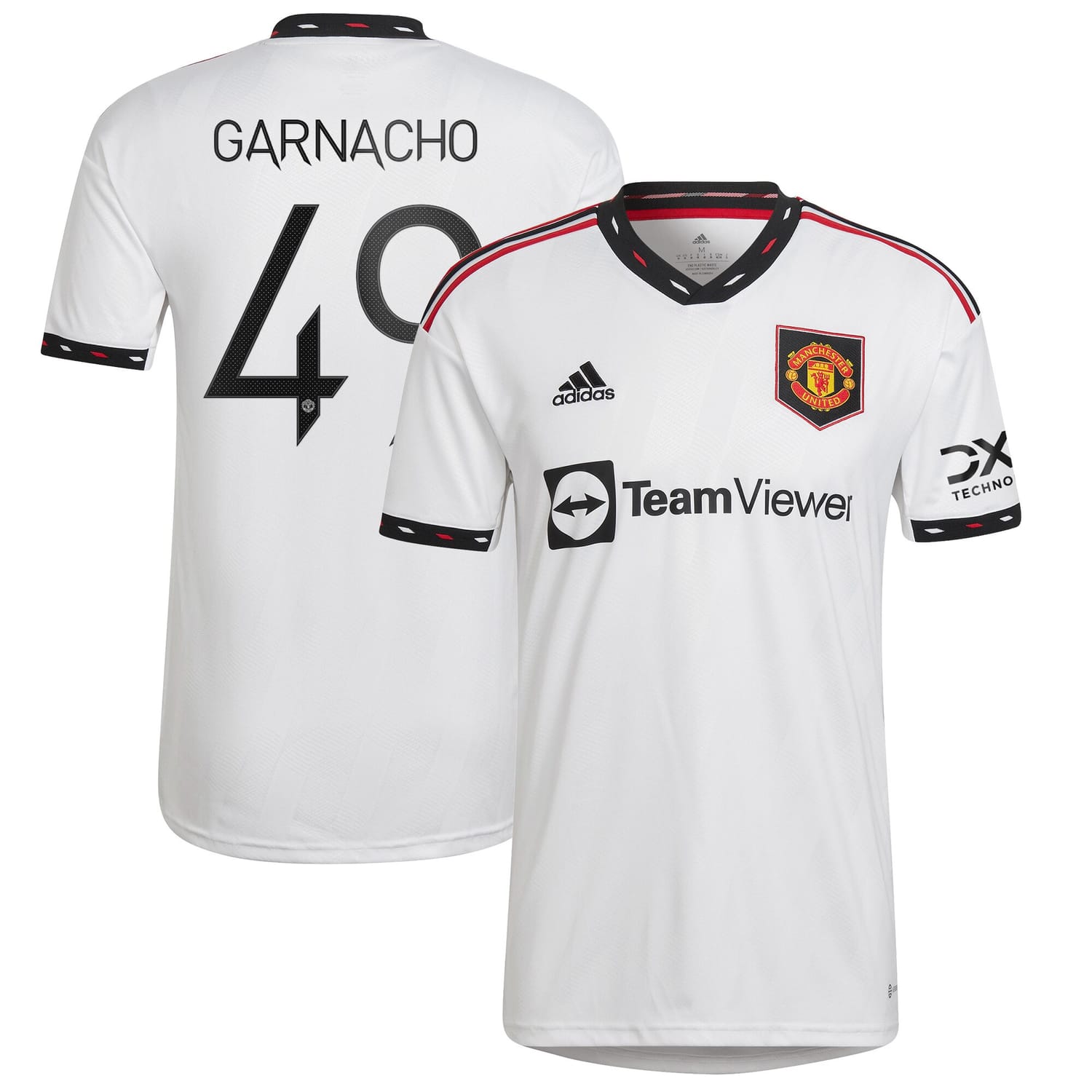 Premier League Manchester United Away Cup Jersey Shirt 2022-23 player Alejandro Garnacho 49 printing for Men