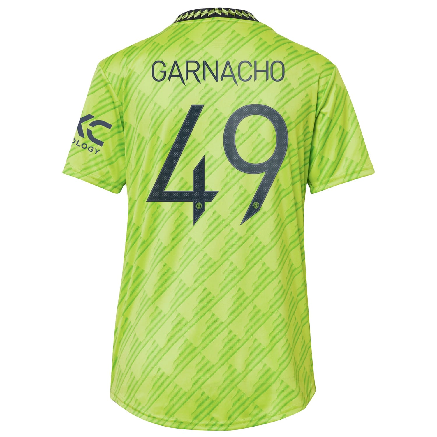 Premier League Manchester United Third Cup Jersey Shirt 2022-23 player Alejandro Garnacho 49 printing for Women