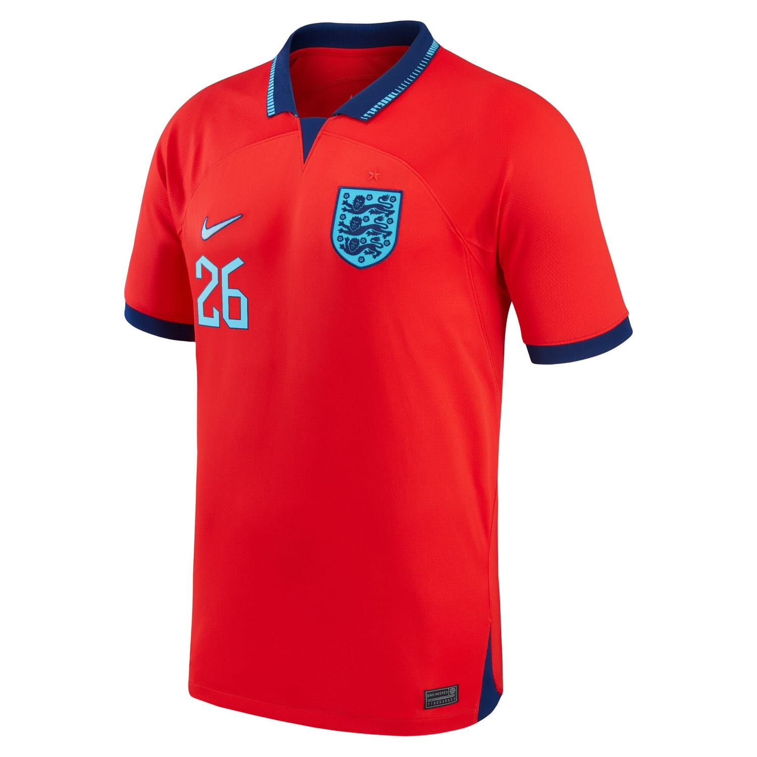 England National Team Away Jersey Shirt 2022 player Conor Gallagher 26 printing for Men