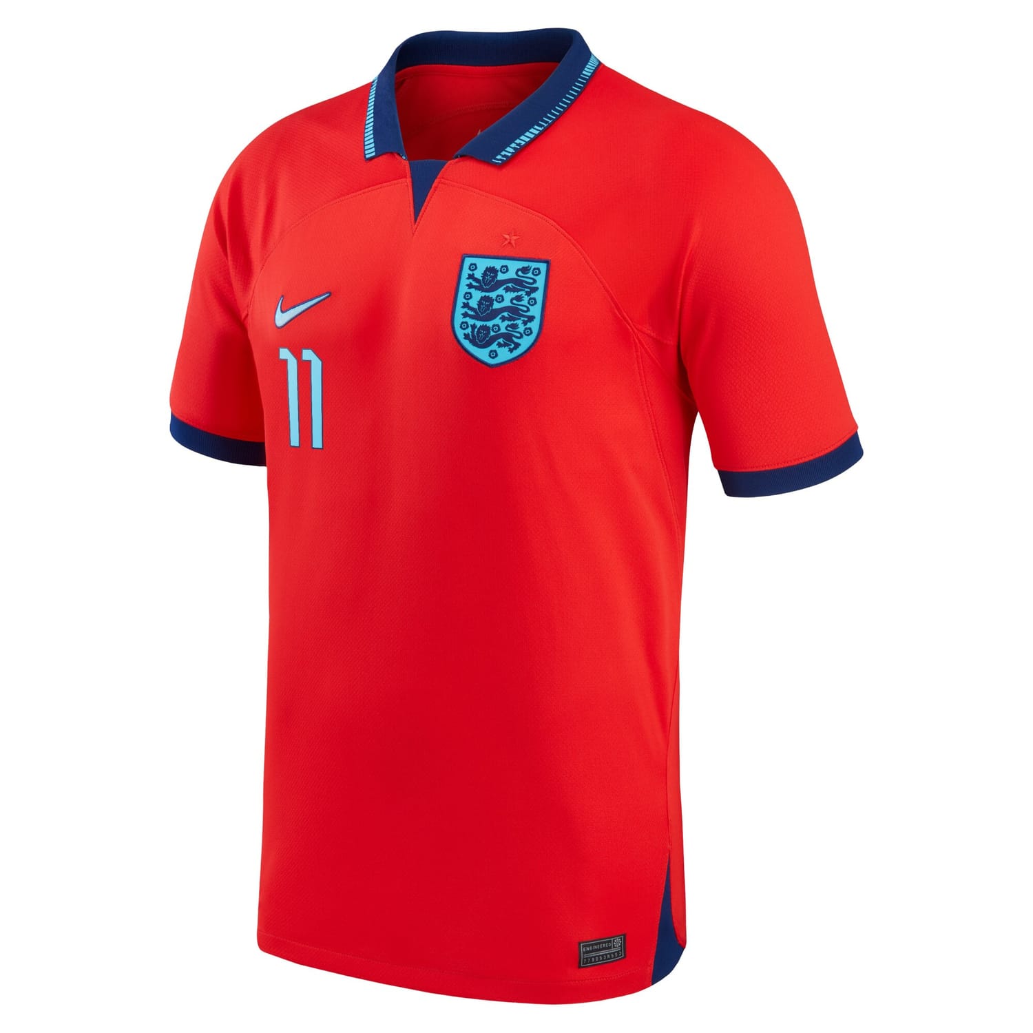 England National Team Away Jersey Shirt 2022 player Marcus Rashford 11 printing for Men
