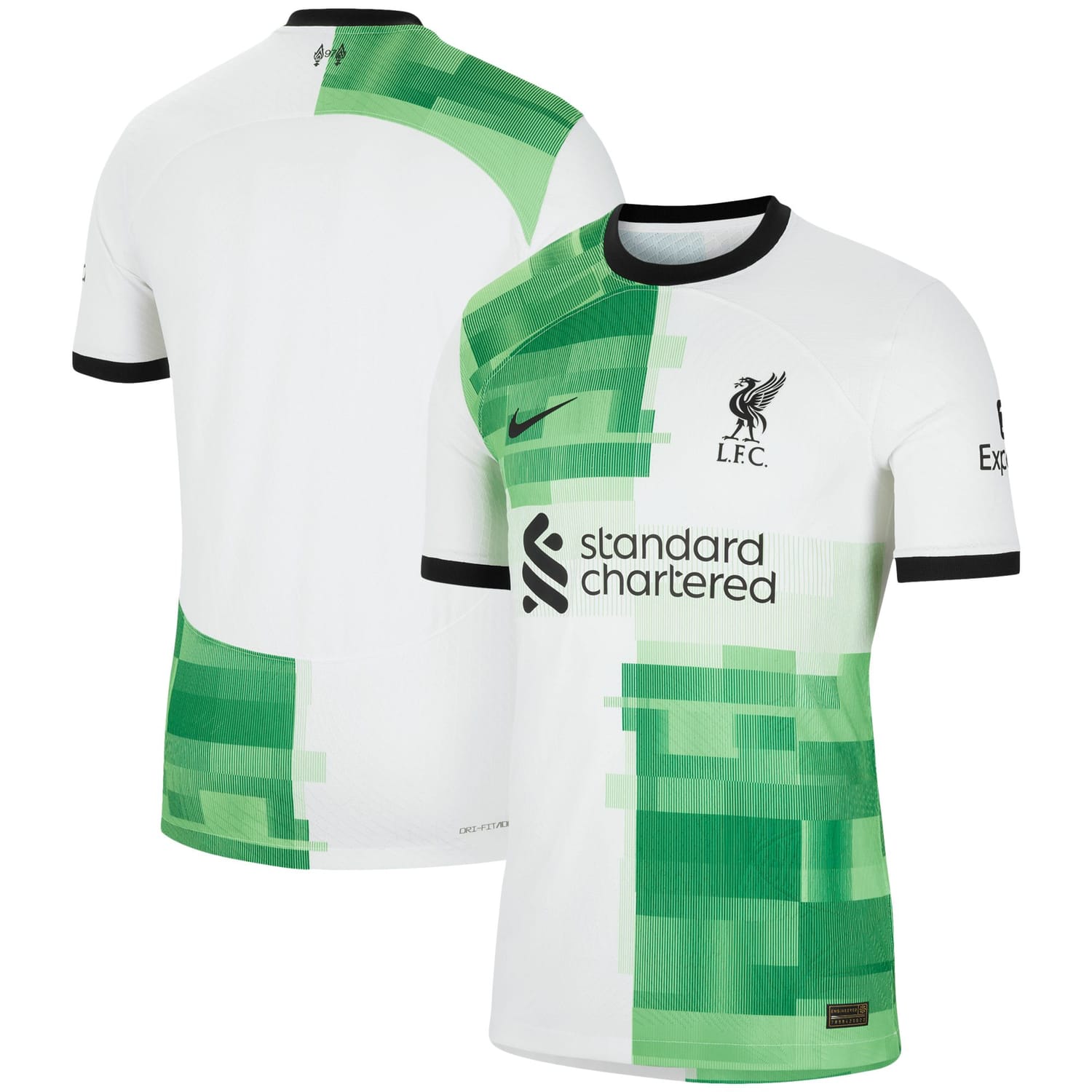 Premier League Liverpool Away Authentic Jersey Shirt 2023-24 for Men