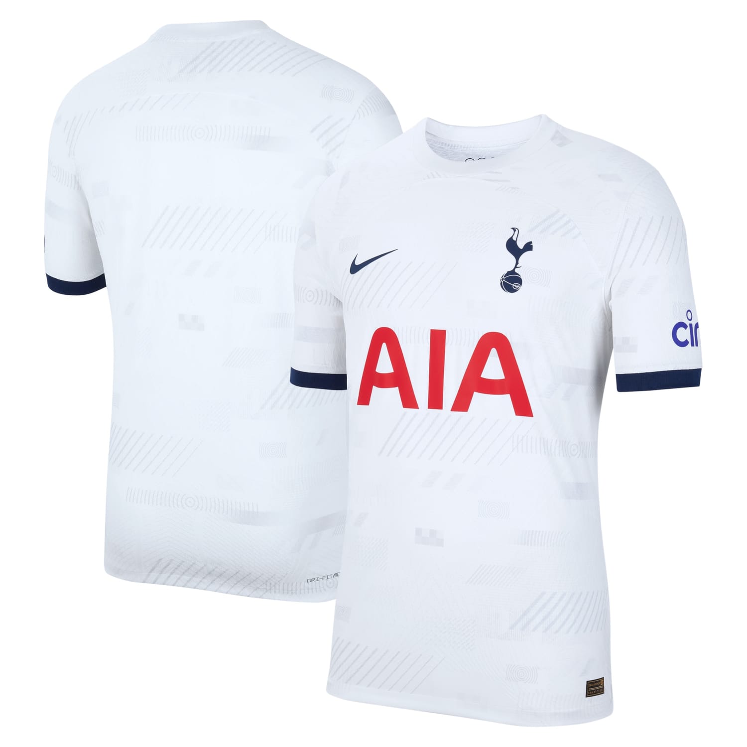 Premier League Tottenham Hotspur Home Authentic Jersey Shirt 2023-24 for Men