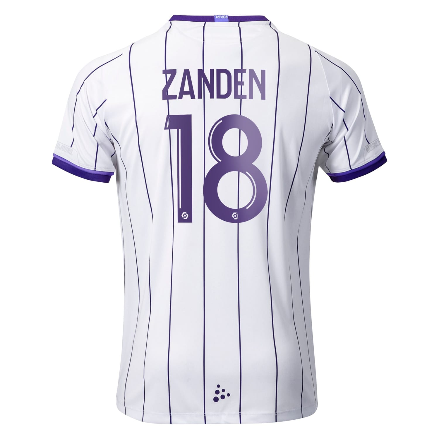 Ligue 1 Toulouse Home Jersey Shirt 2022-23 player Zanden 18 printing for Women