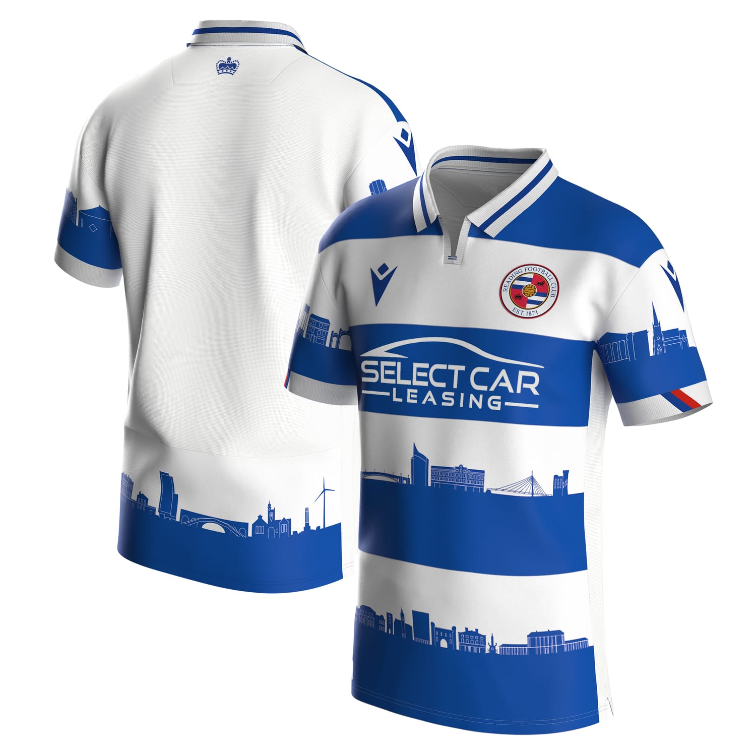 EFL League One Reading Home Jersey Shirt 2023-24 for Men