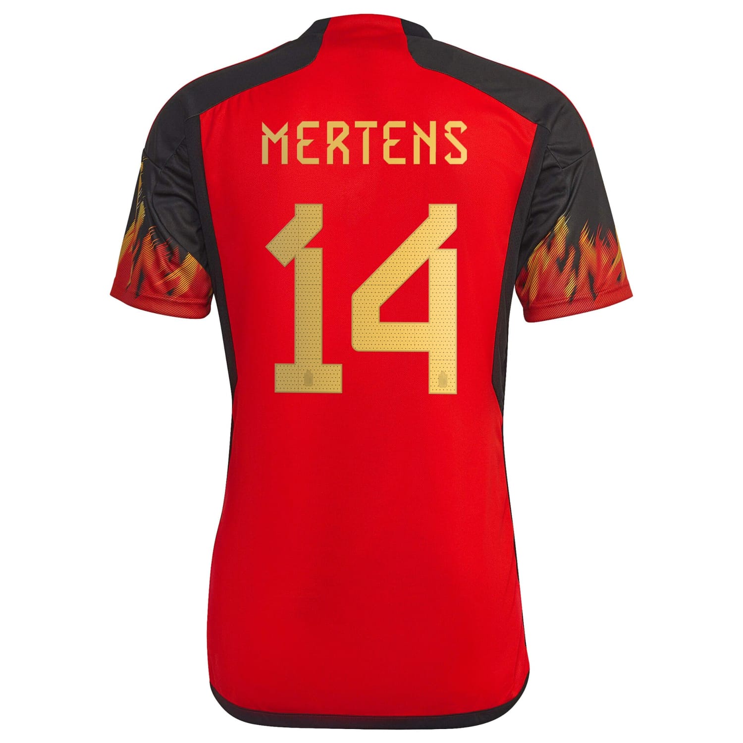 Belgium National Team Home Jersey Shirt 2022 player Dries Mertens 14 printing for Men