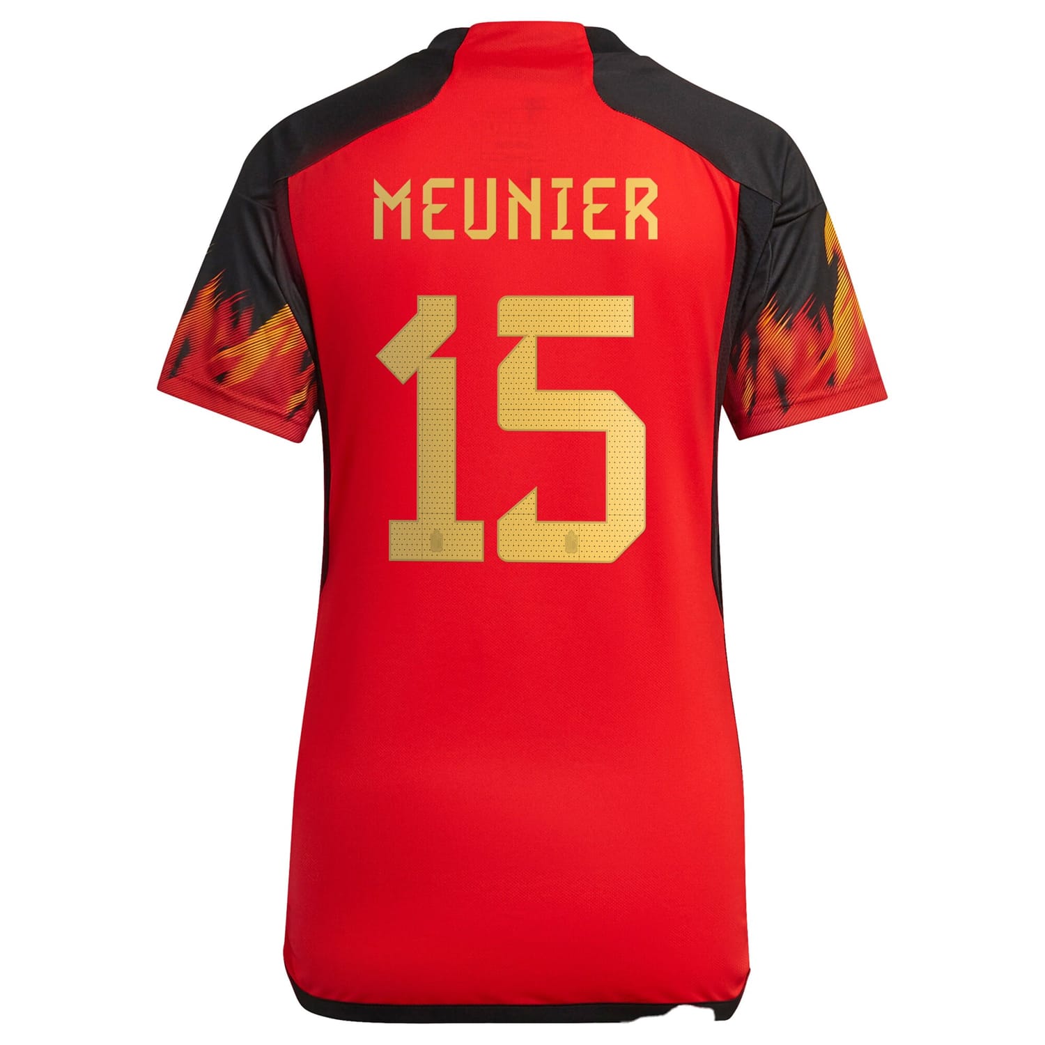 Belgium National Team Home Jersey Shirt 2022 player Thomas Meunier 15 printing for Women