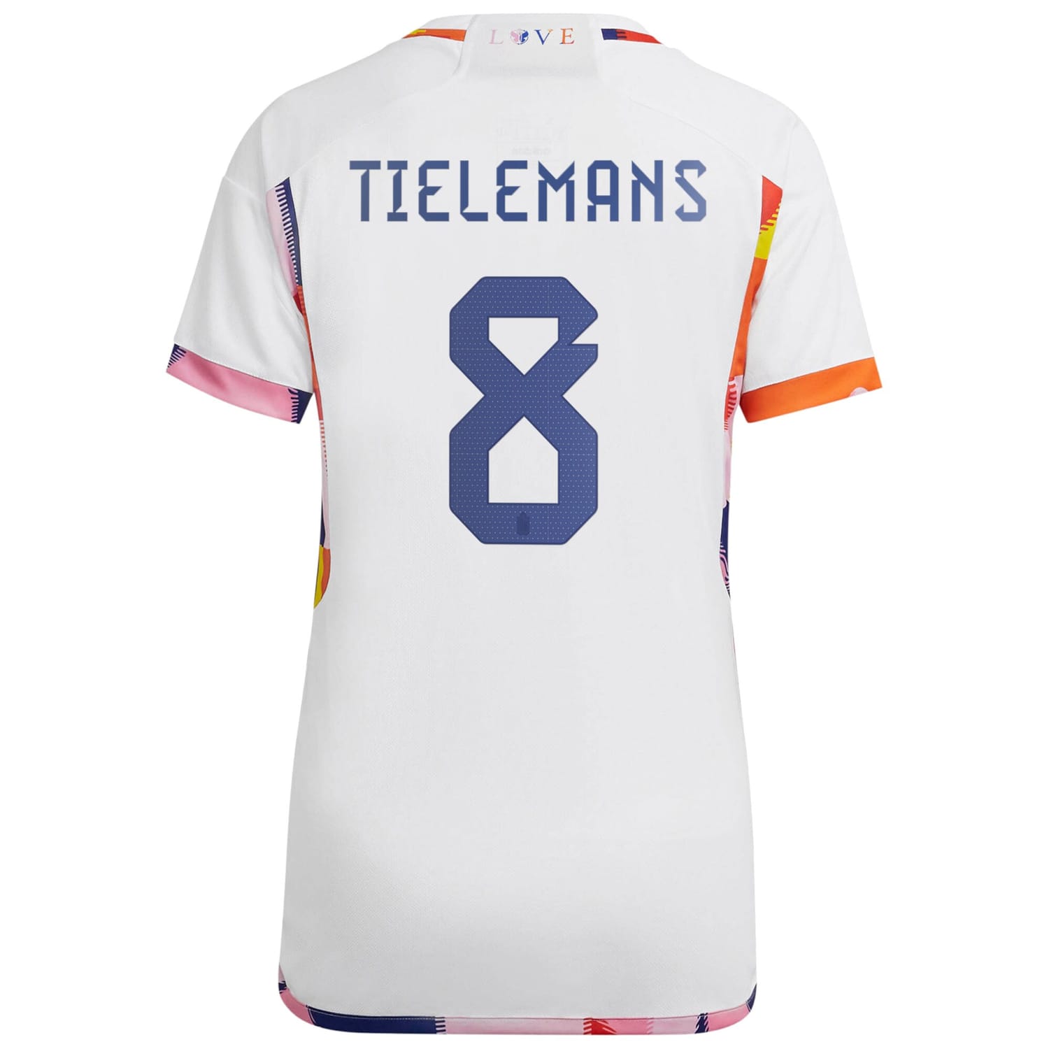 Belgium National Team Away Jersey Shirt 2022 player Youri Tielemans 8 printing for Women