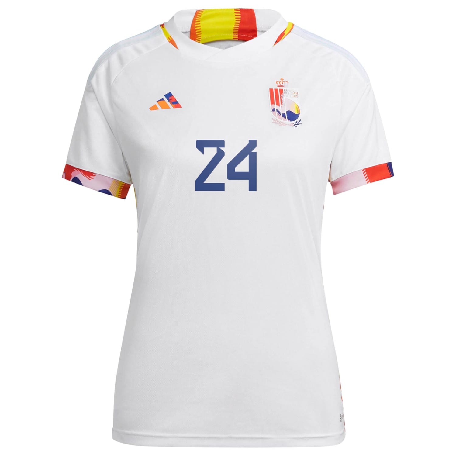Belgium National Team Away Jersey Shirt 2022 player Loïs Openda 24 printing  for Women