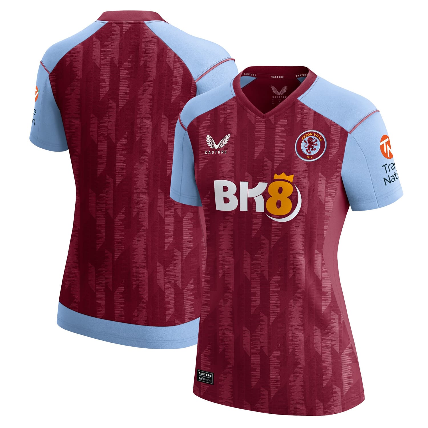 Premier League Aston Villa Home Jersey Shirt 2023-24 for Women