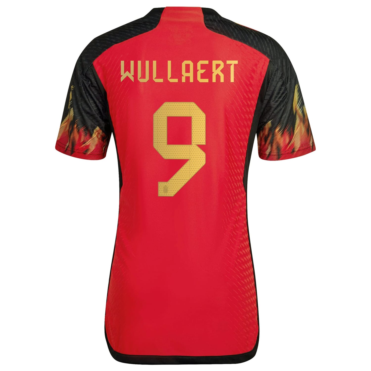 Belgium National Team Home Authentic Jersey Shirt 2022 player Tessa Wullaert 9 printing for Men