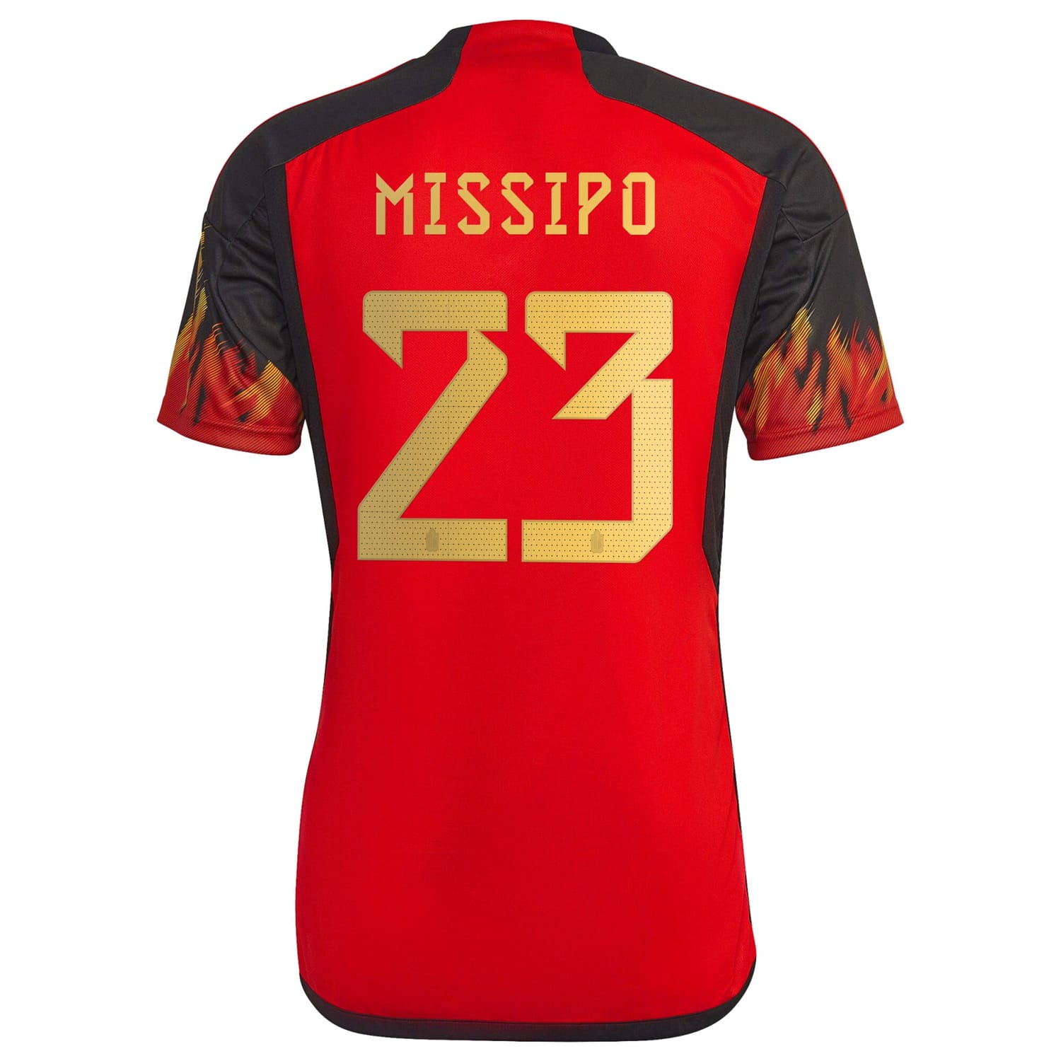 Belgium National Team Home Jersey Shirt 2022 player Kassandra Missipo 23 printing for Men
