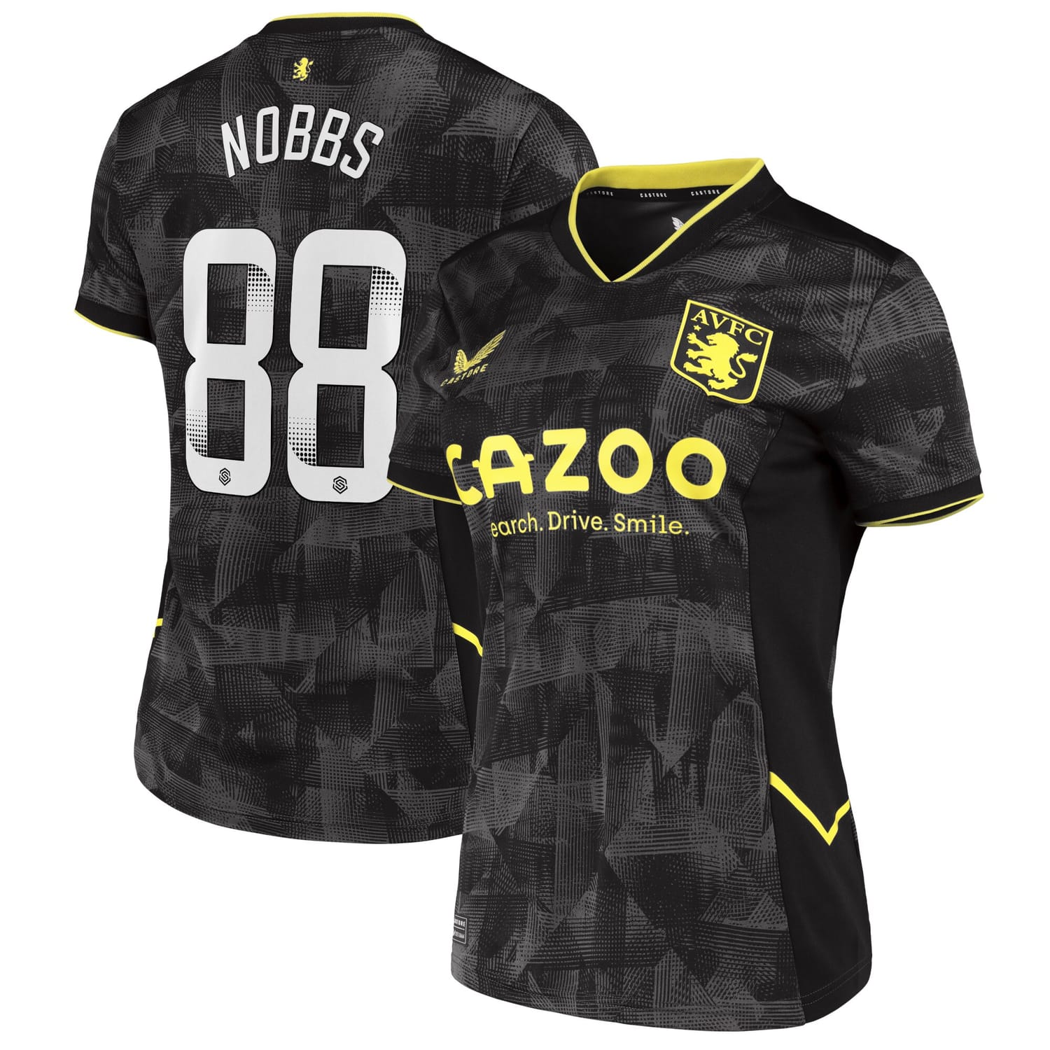 Premier League Aston Villa Third WSL Jersey Shirt 2022-23 player Jordan Nobbs 88 printing for Women