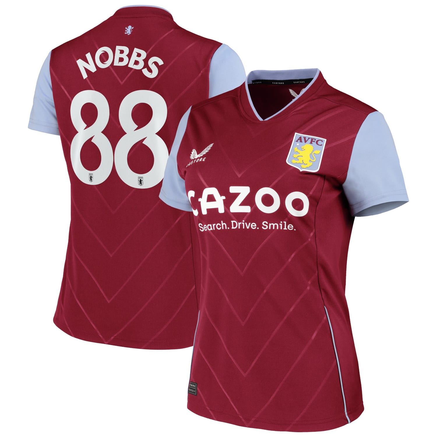 Premier League Aston Villa Home Cup Jersey Shirt 2022-23 player Jordan Nobbs 88 printing for Women