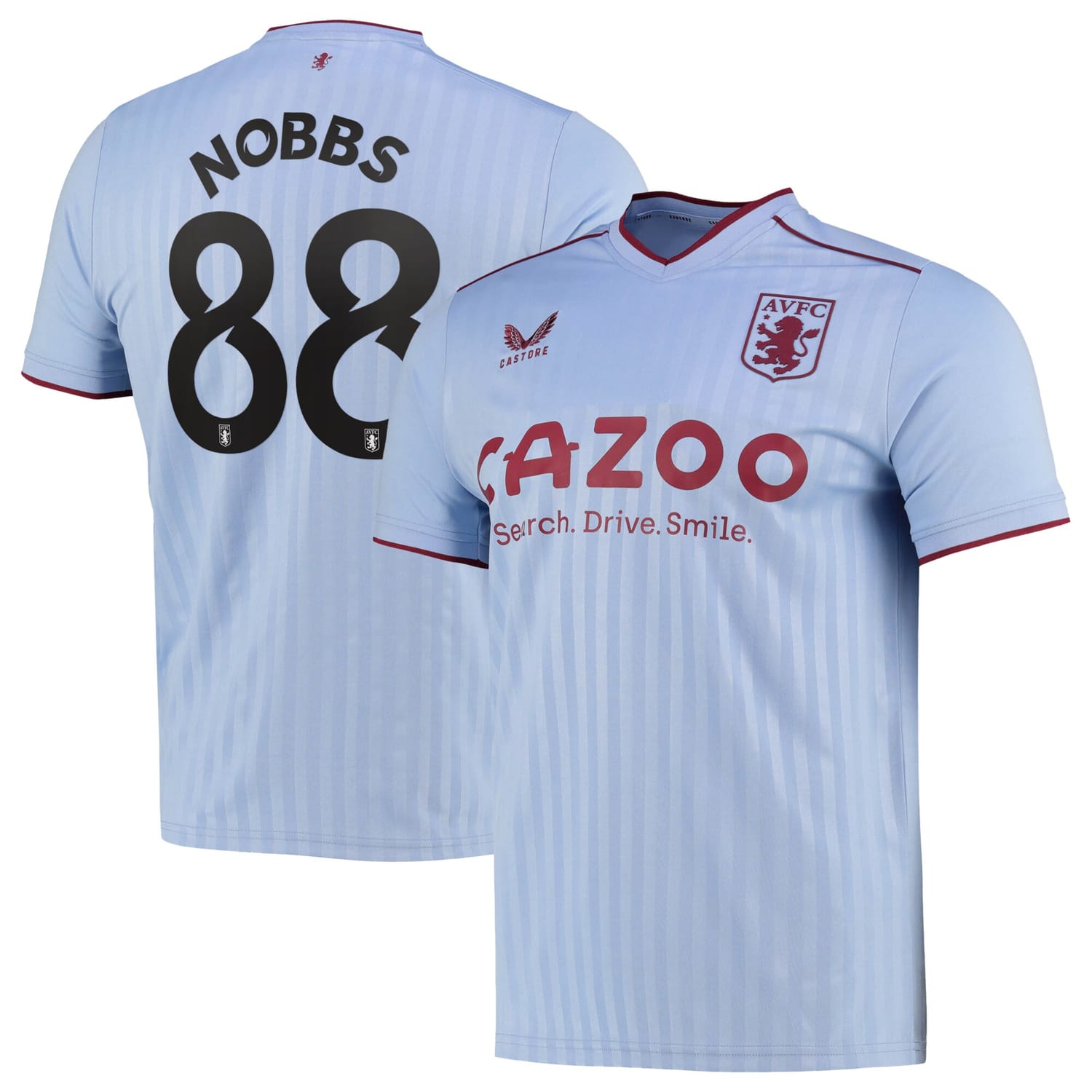 Premier League Aston Villa Away Cup Jersey Shirt 2022-23 player Jordan Nobbs 88 printing for Men