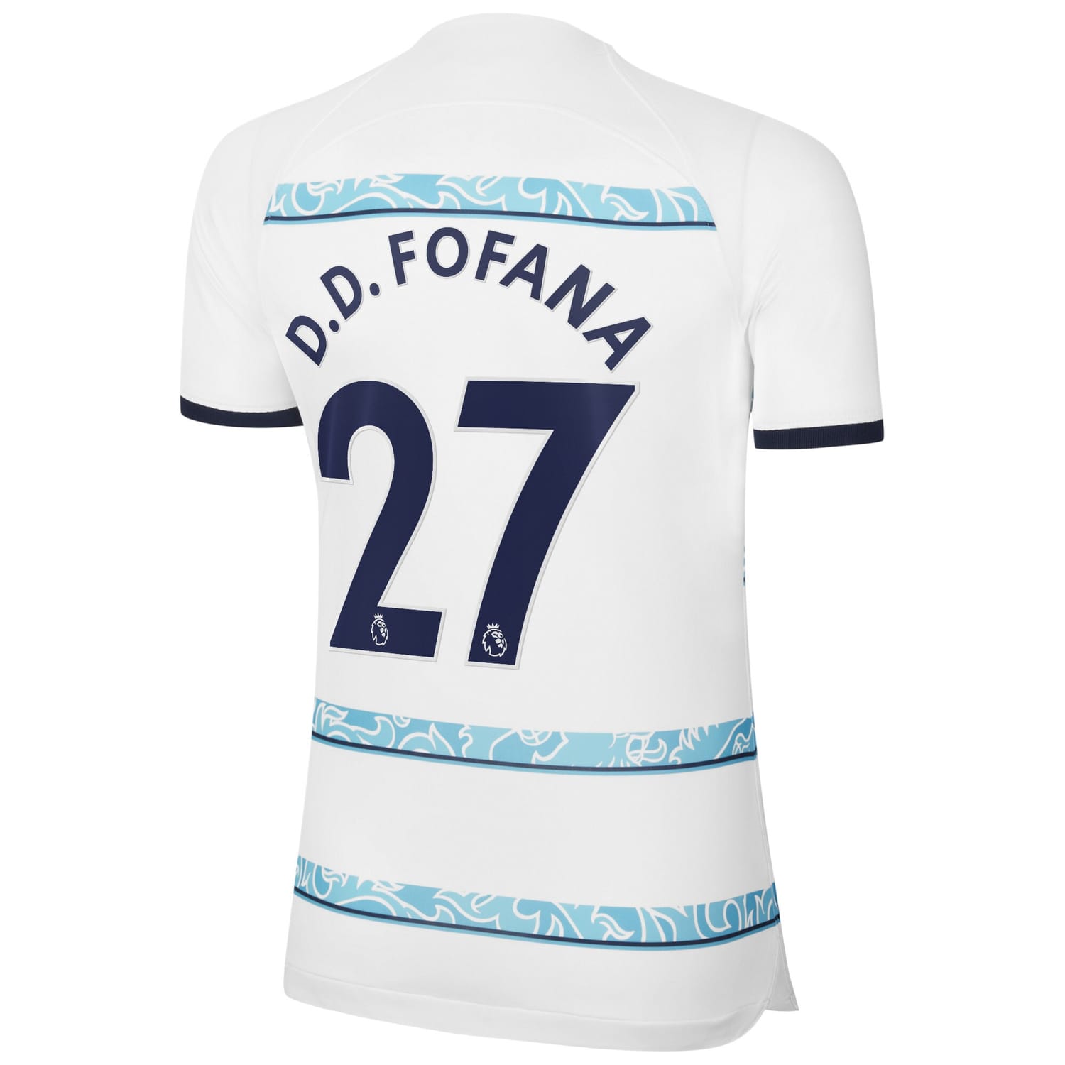 Premier League Chelsea Away Jersey Shirt 2022-23 player David Datro Fofana 27 printing for Women