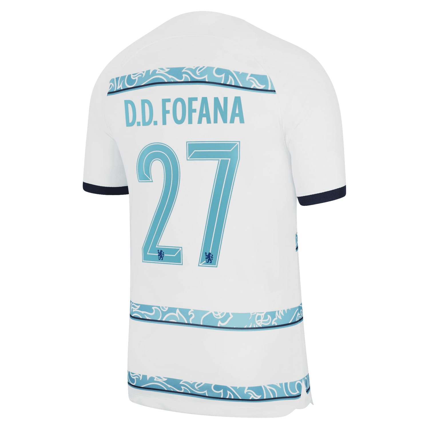 Premier League Chelsea Away Cup Jersey Shirt 2022-23 player David Datro Fofana 27 printing for Men