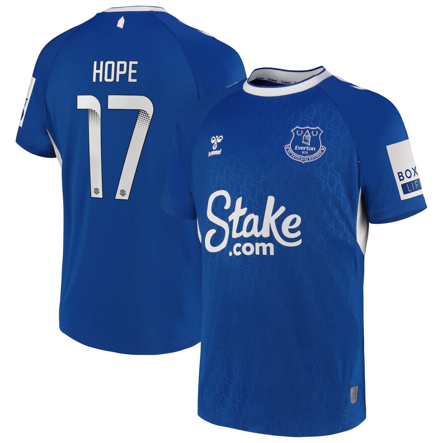 Premier League Everton Home WSL Jersey Shirt 2022-23 player Lucy Hope 17 printing for Men