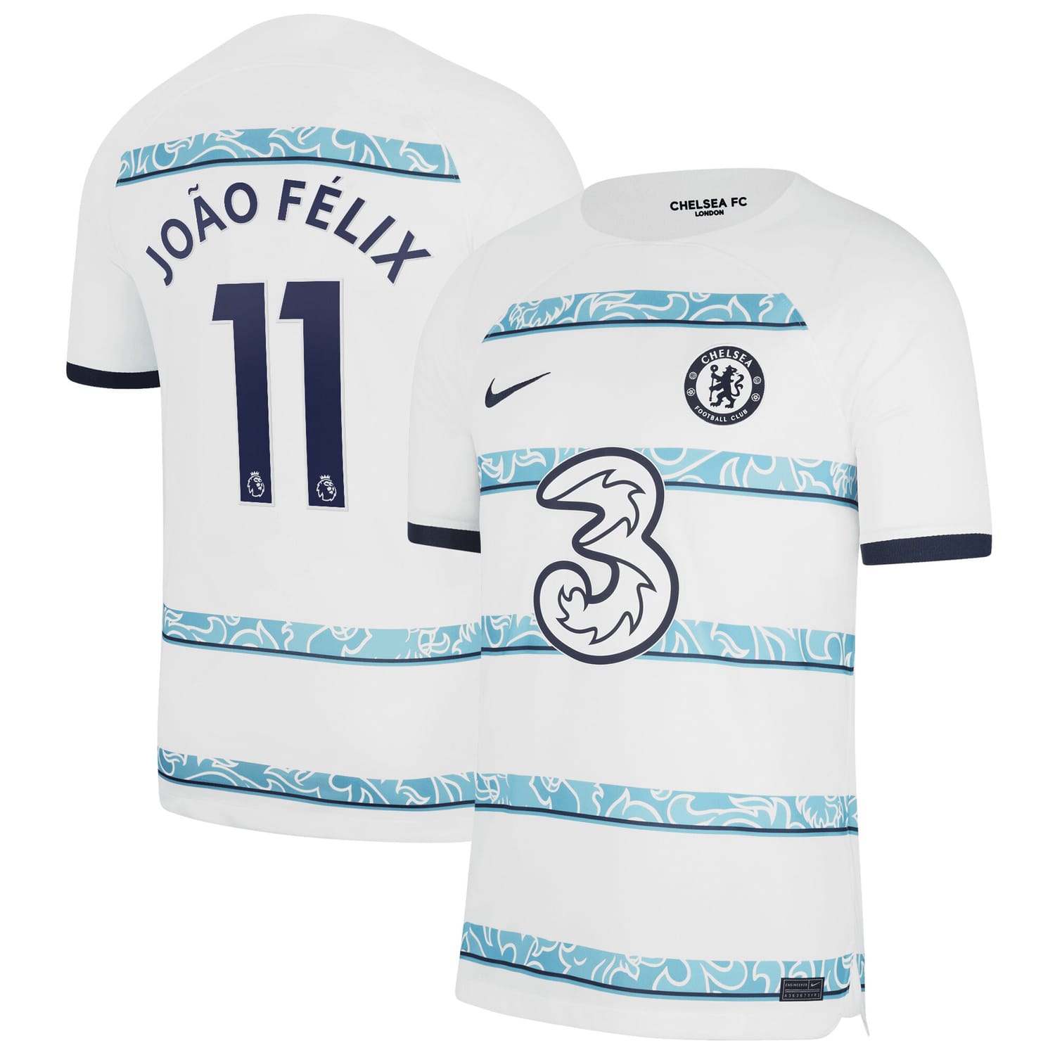 Premier League Chelsea Away Jersey Shirt 2022-23 player João Félix 11 printing for Men